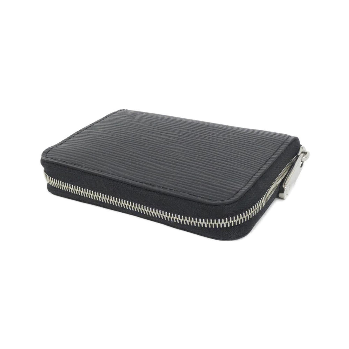 Louis Vuitton Black Leather Coin Purse/Coin Case (Pre-Owned)