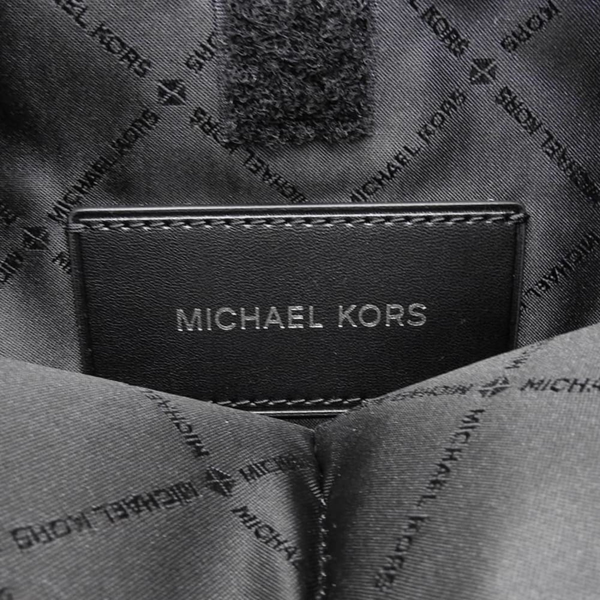 Michael Kors Brown Coated Canvas Backpack (Pre-Owned)