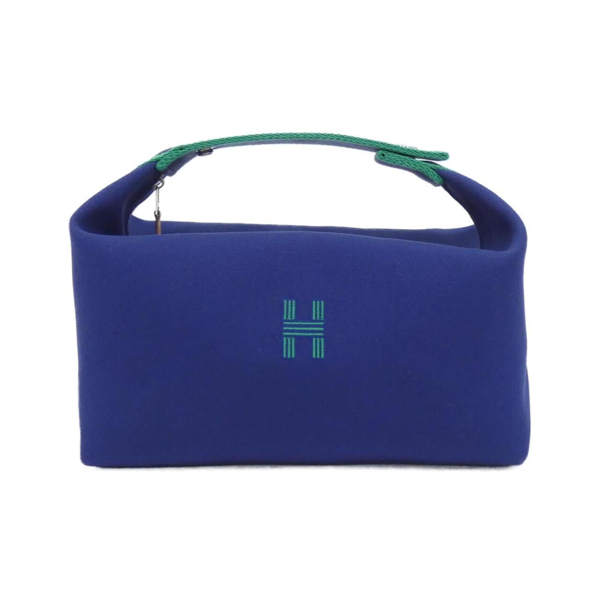 Hermes Black Canvas Handbag Pouch (Pre-Owned)
