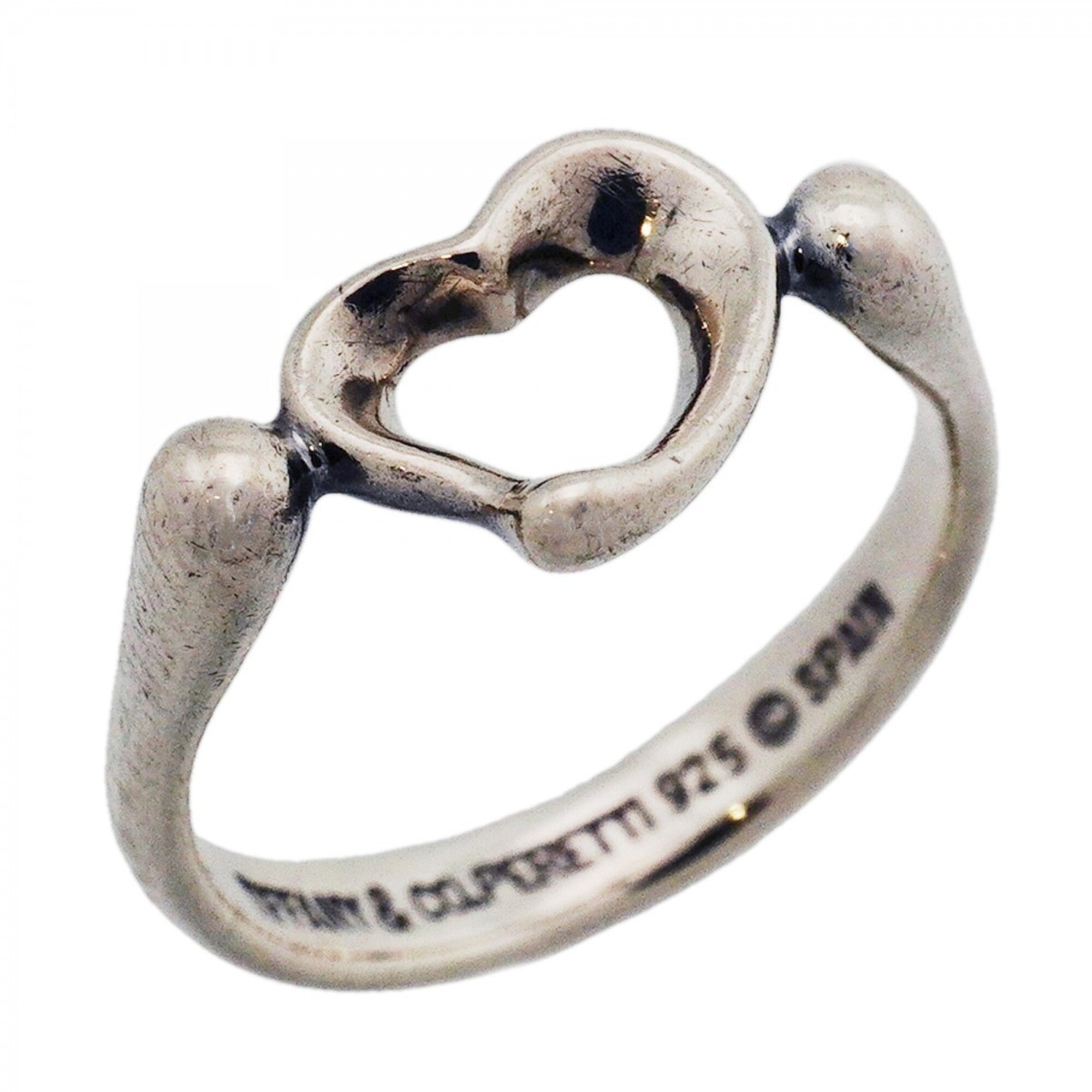Tiffany Silver 925 Band Ring (Pre-Owned)