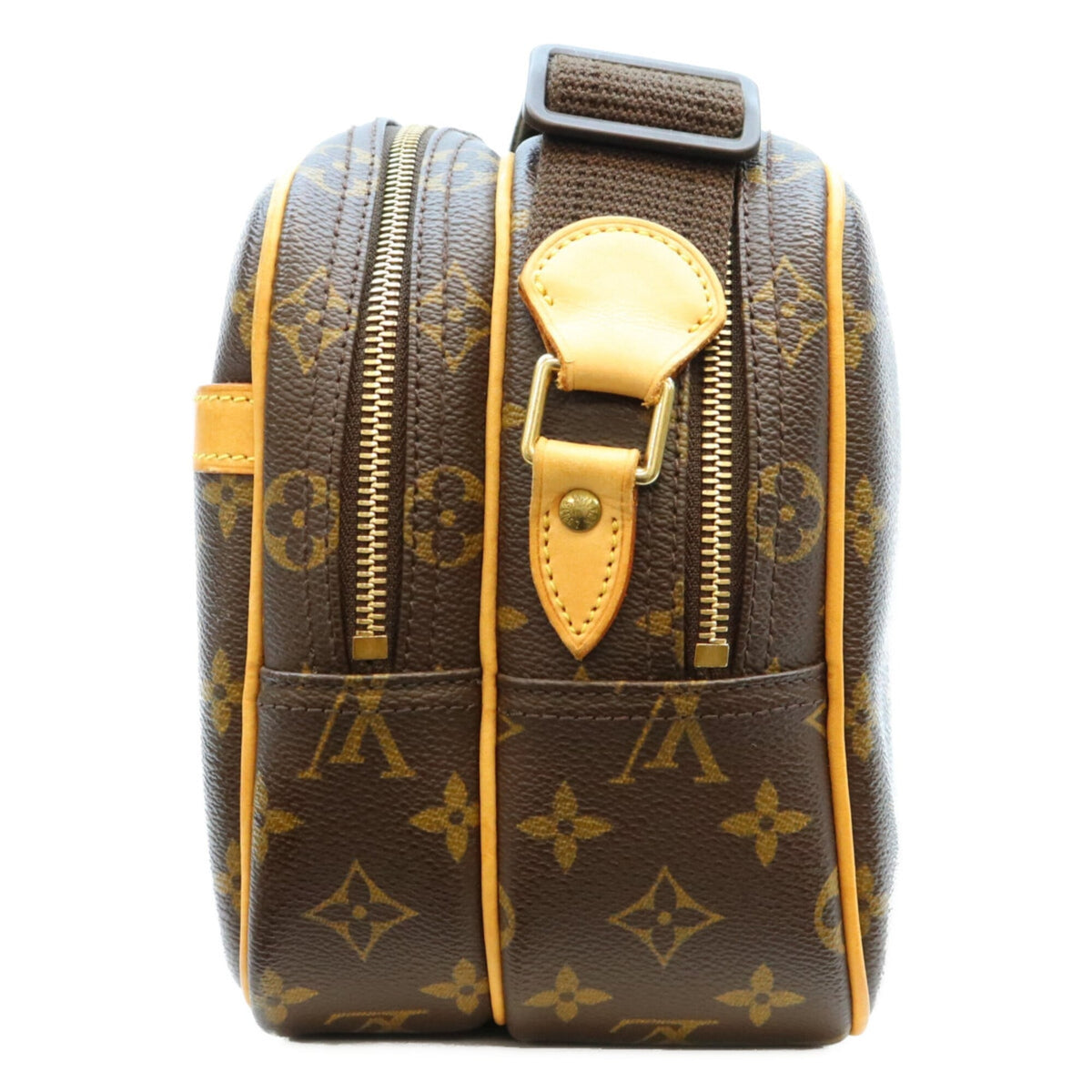 Louis Vuitton Brown Monogram Shoulder Bag (Pre-Owned)