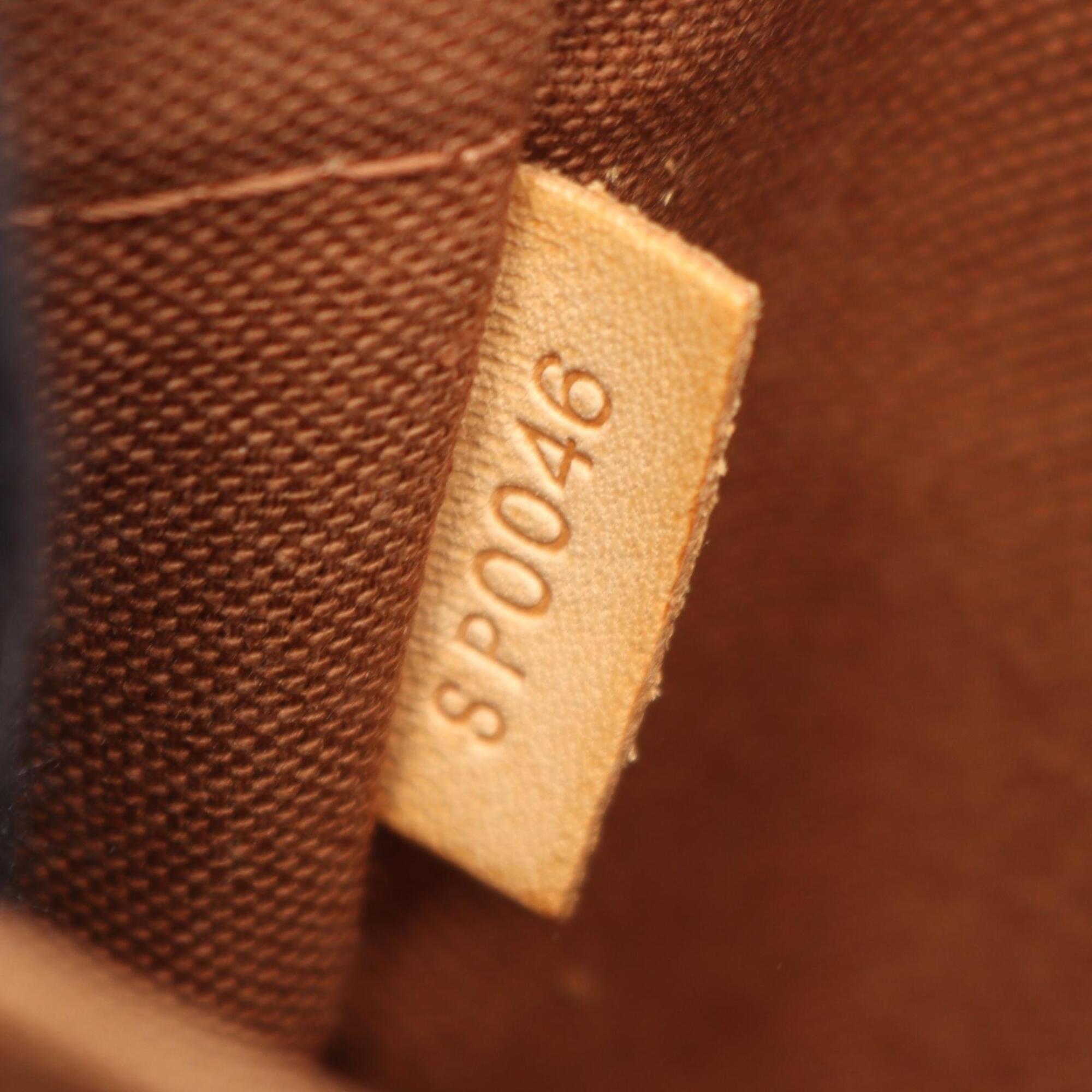 Louis Vuitton Brown Coated Canvas Pvc Monogram Leather Fanny Pack Handbag (Pre-Owned)