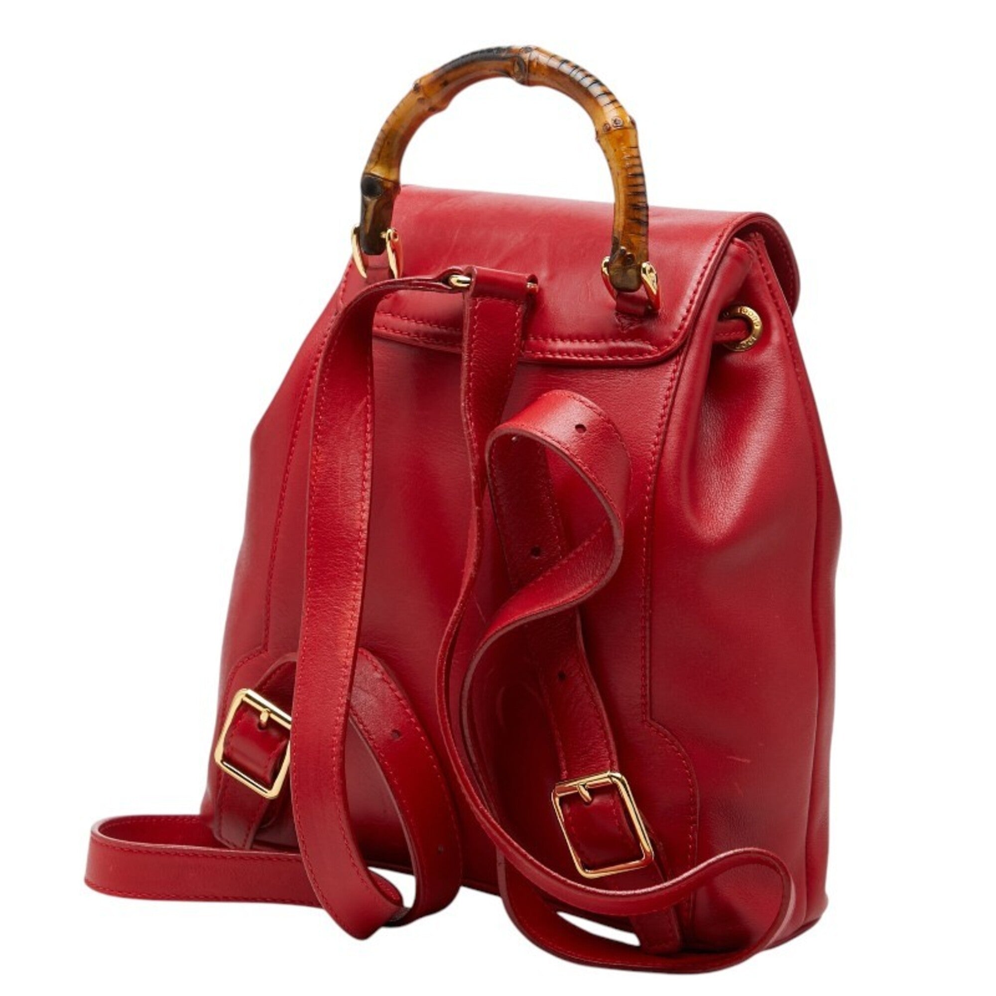 Gucci Red Color Leather (Pre-Owned)