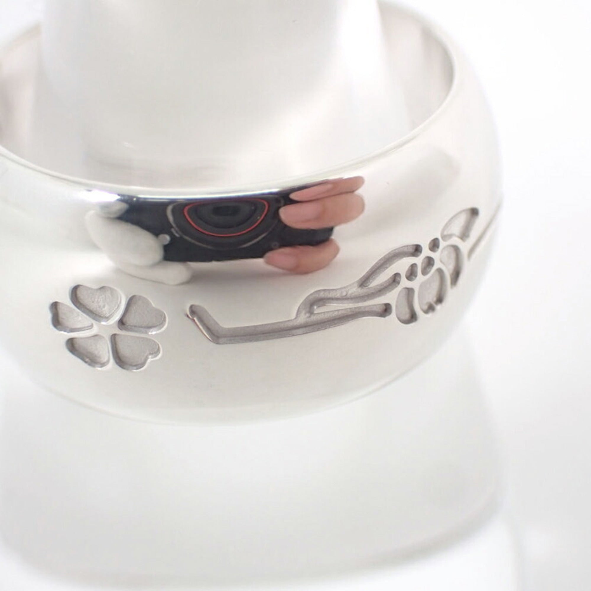 Bvlgari Sterling Silver 925 Band Ring (Pre-Owned)