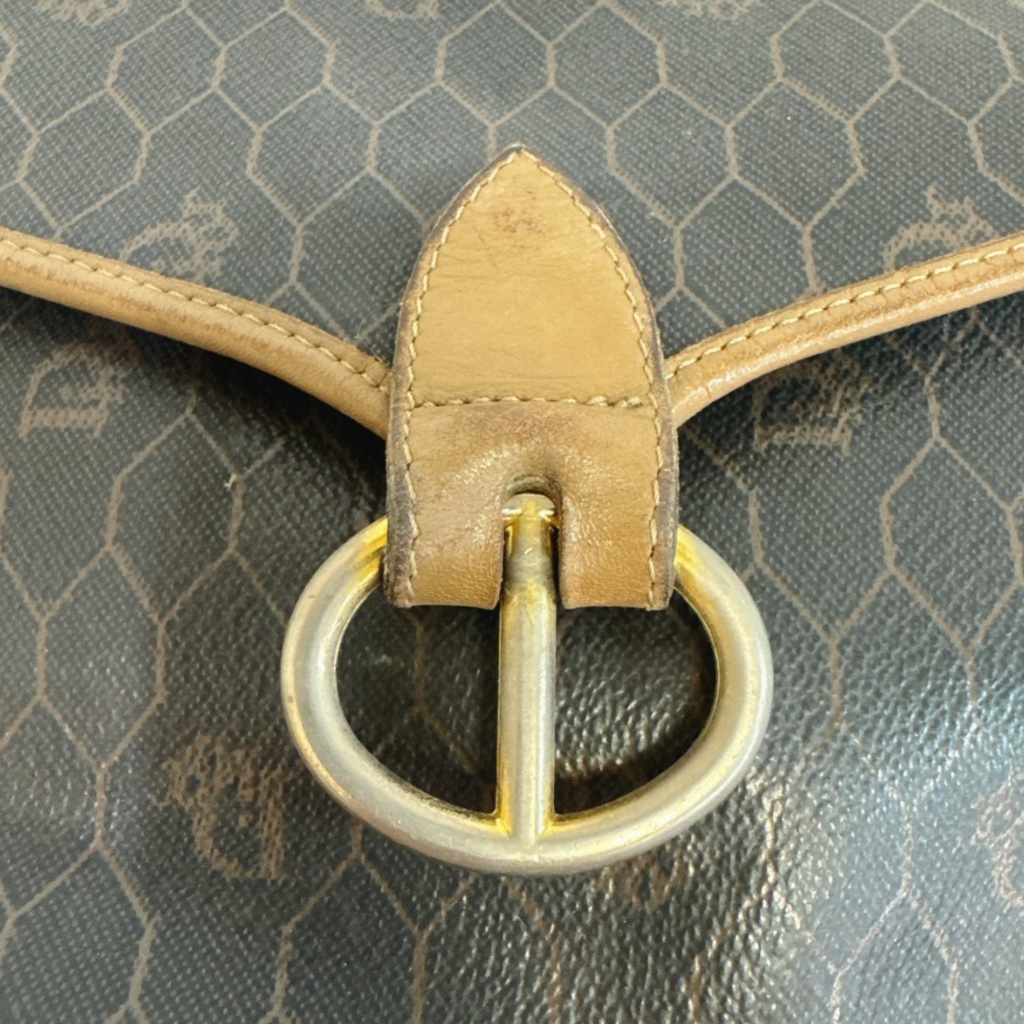 Christian Dior Brown Pvc Pochette Shoulder Bag (Pre-Owned)