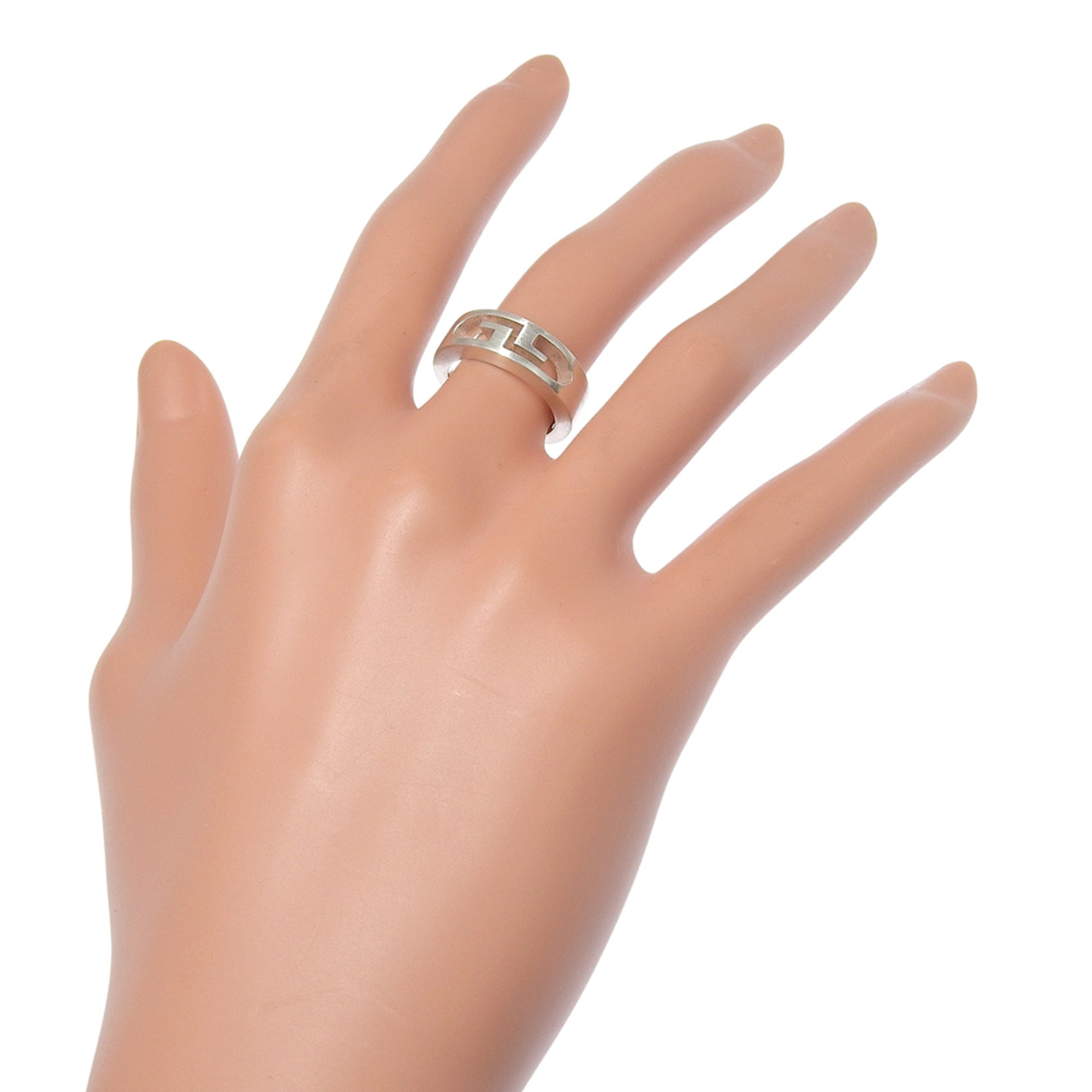 Gucci Silver 925 Band Ring (Pre-Owned)