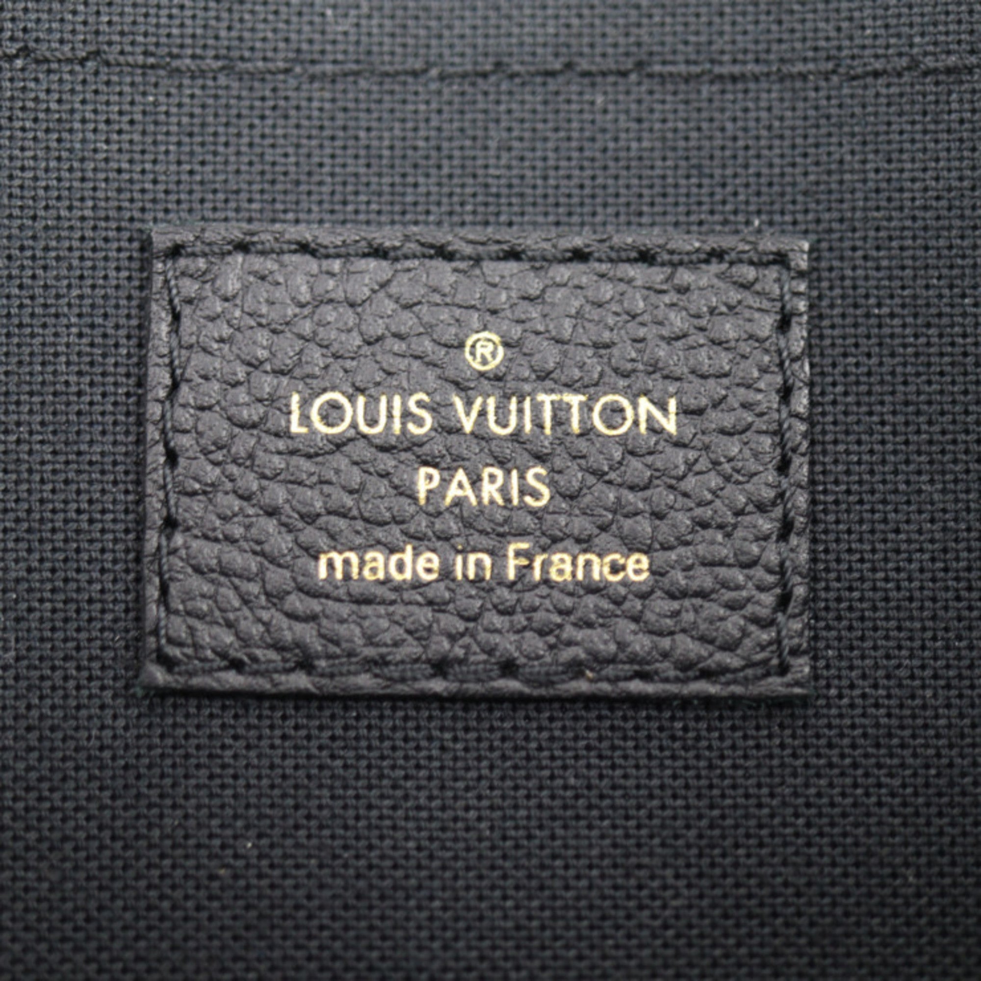 Louis Vuitton Monogram Empreinte Black Monogram Empreinte Clutch Bag Handbag Pouch (Pre-Owned)