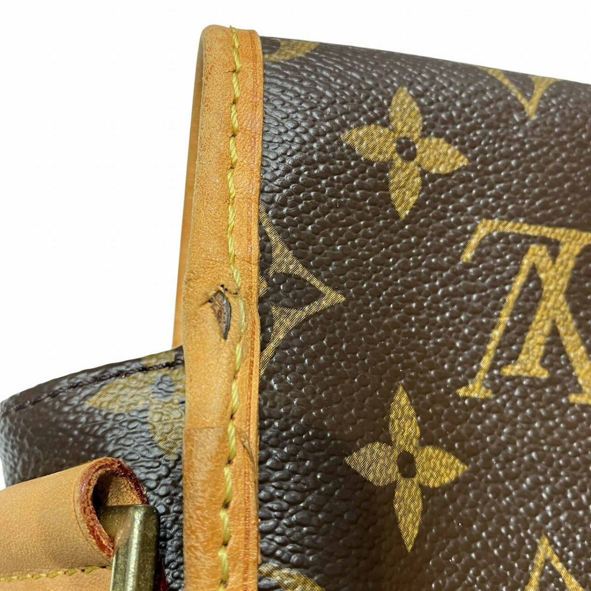 Louis Vuitton Brown Monogram Shoulder Bag (Pre-Owned)