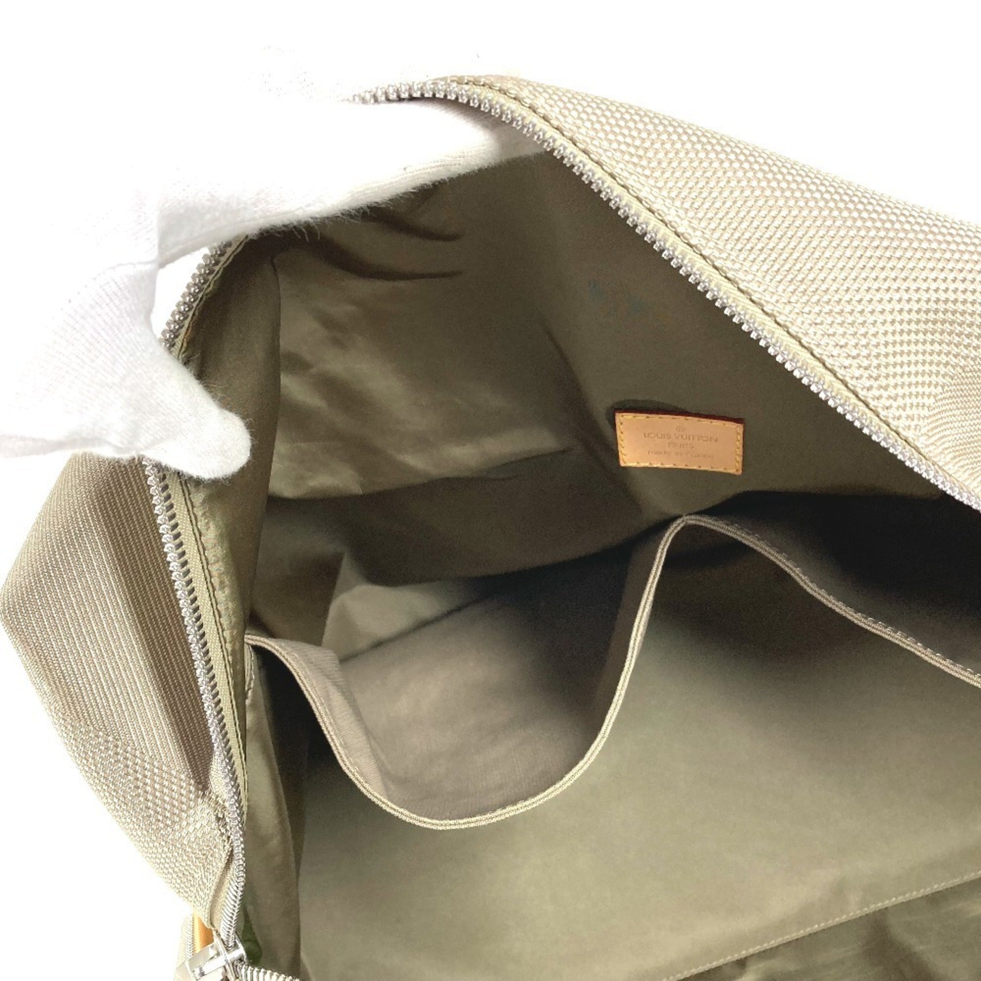 Louis Vuitton Beige Sable Damier Geant Canvas Boston Bag Shoulder Bag (Pre-Owned)