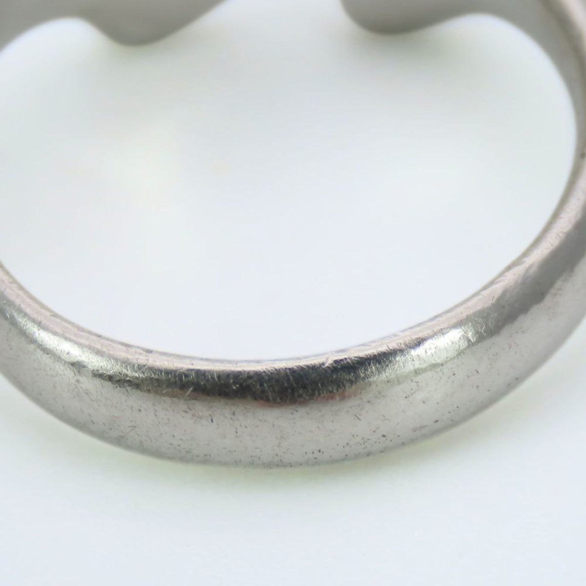 Tiffany Silver Silver 925 Band Ring (Pre-Owned)