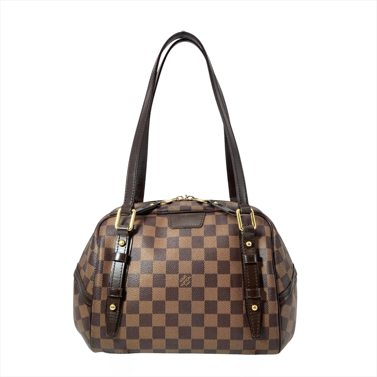 Louis Vuitton Brown Damier Canvas Shoulder Bag (Pre-Owned)