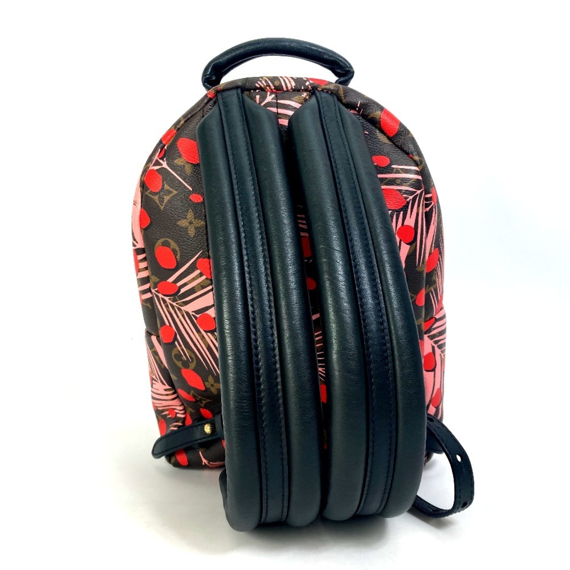 Louis Vuitton Brown Pink Red Color Monogram Backpack (Pre-Owned)