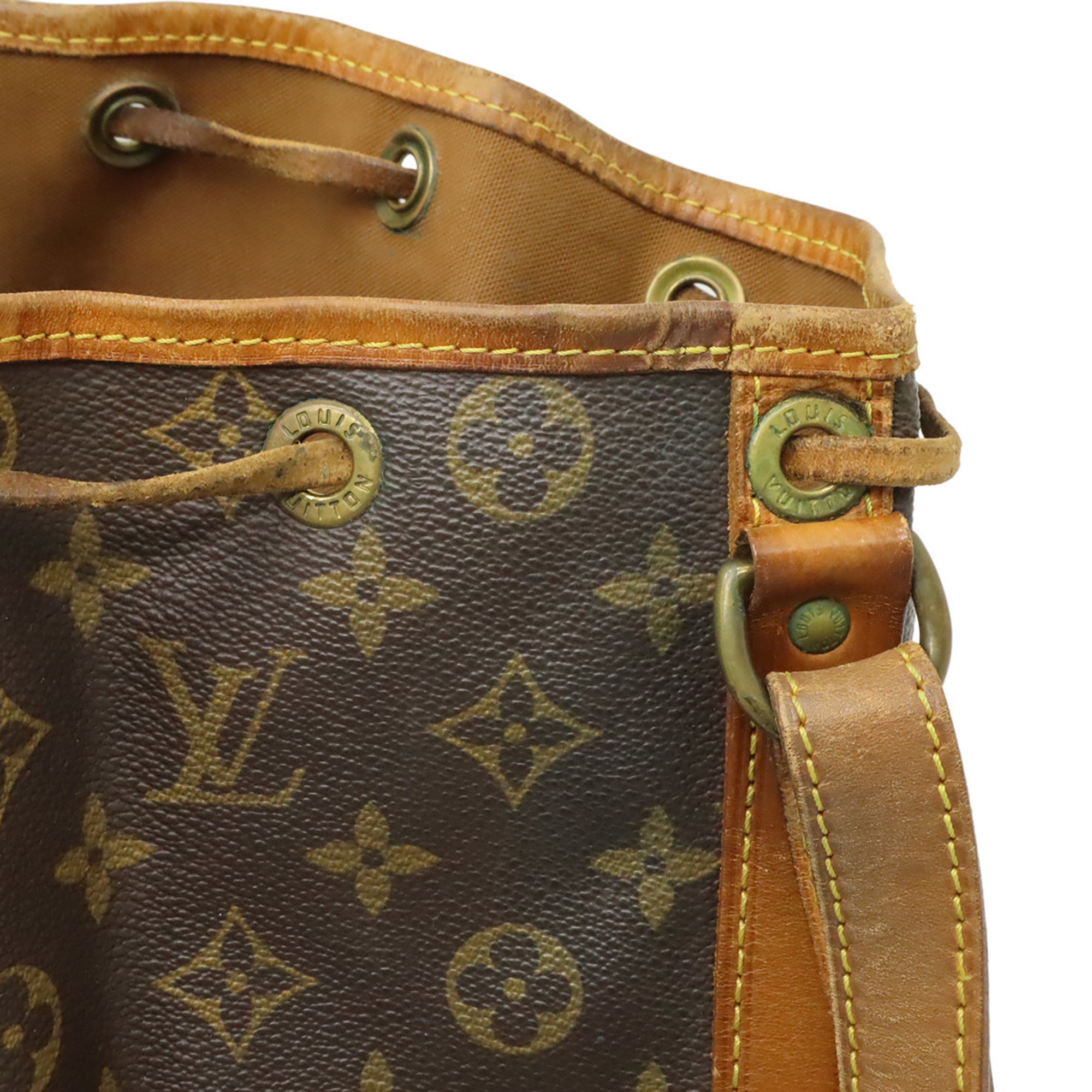 Louis Vuitton Brown Monogram Canvas Pvc Coated Canvas Shoulder Bag (Pre-Owned)