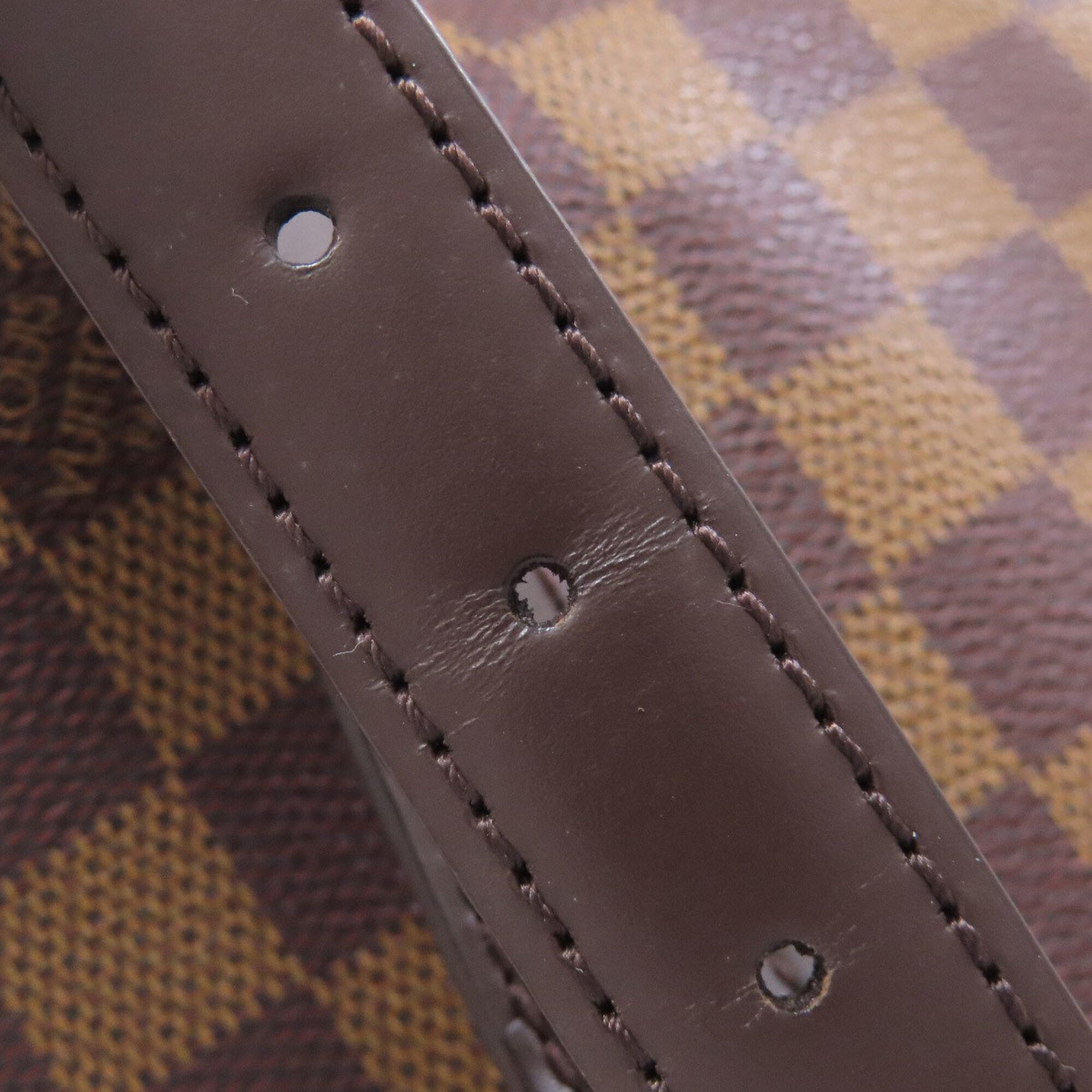 Louis Vuitton Brown Damier Canvas Ebene Damier Canvas Backpack (Pre-Owned)