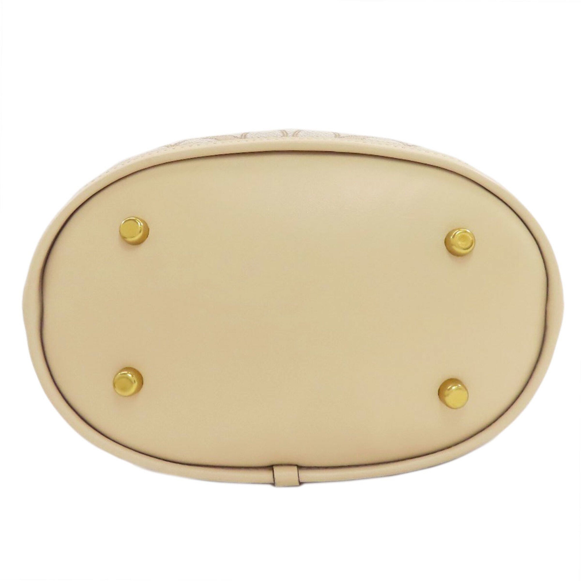 Coach Beige Canvas Handbag (Pre-Owned)