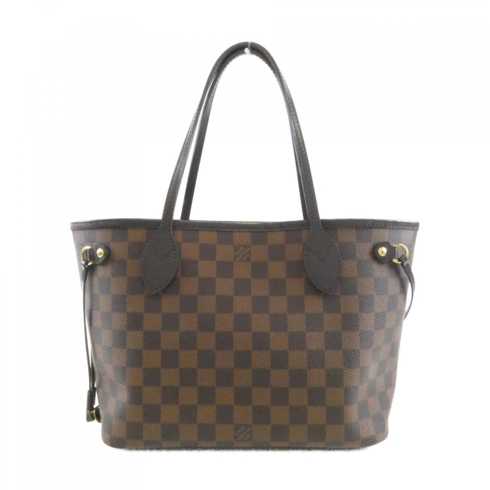 Louis Vuitton Brown Coated Canvas Handbag (Pre-Owned)