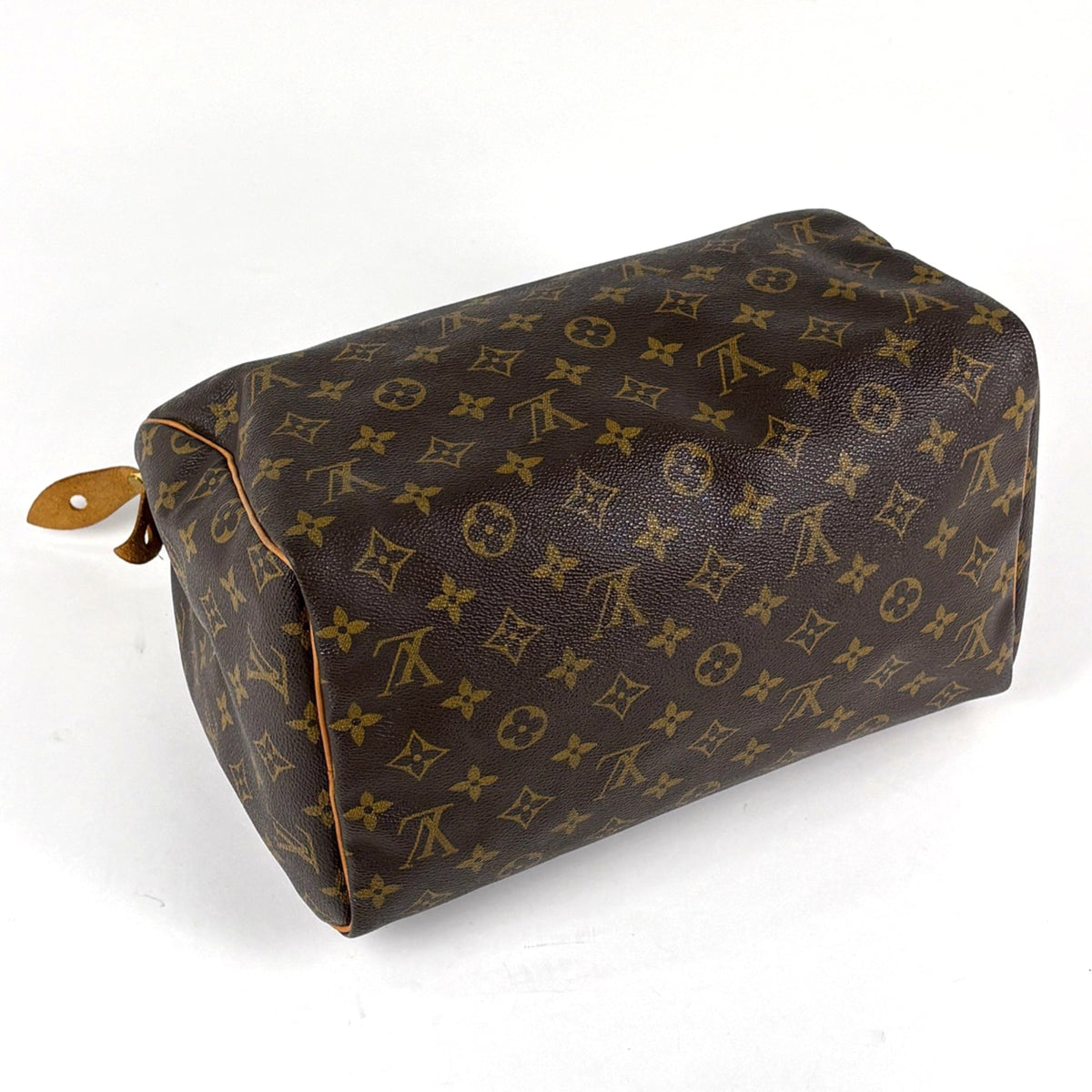 Louis Vuitton Brown Monogram Boston Bag Handbag (Pre-Owned)