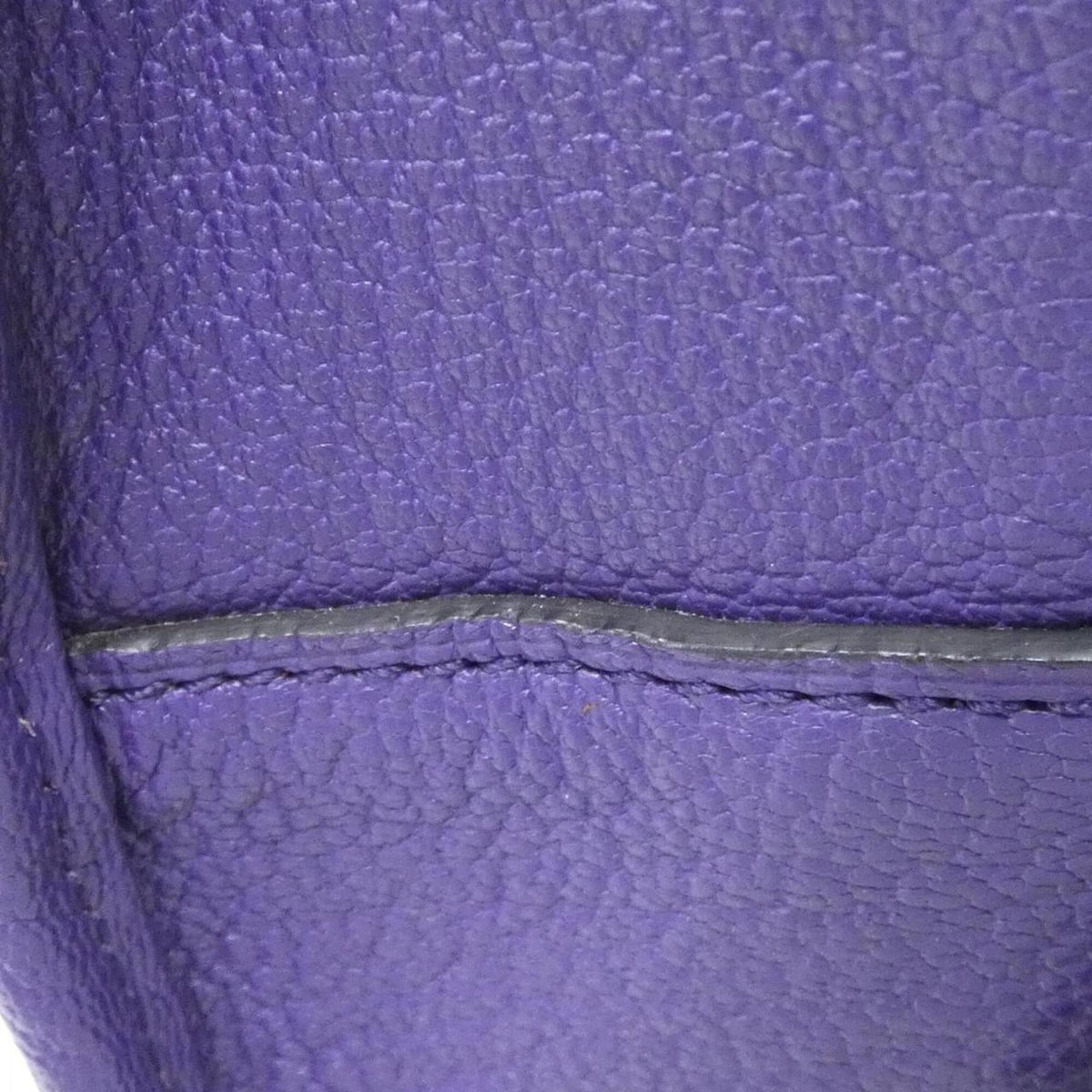 Loewe Purple Leather Handbag (Pre-Owned)