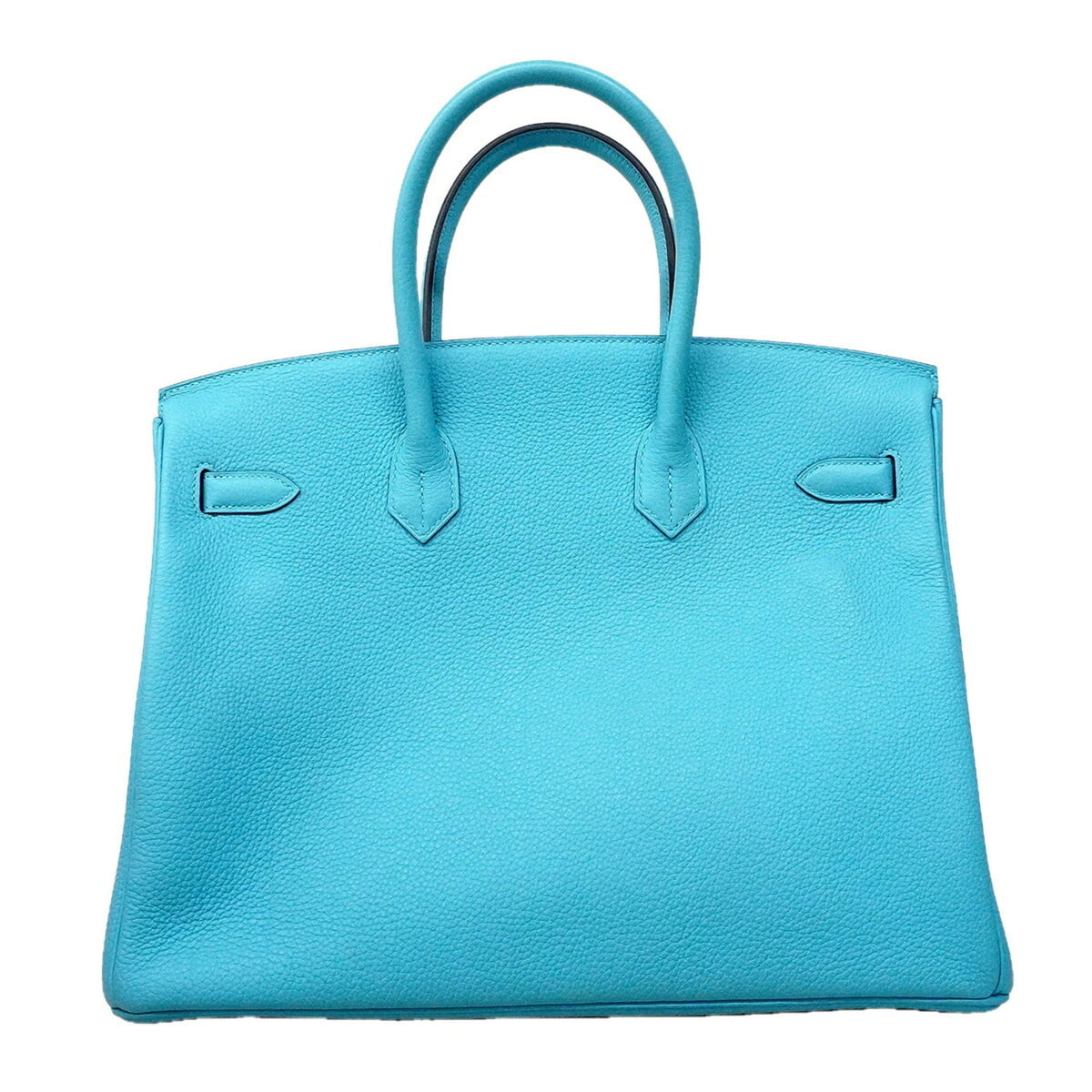 Hermes Turquoise Togo Leather Handbag (Pre-Owned)