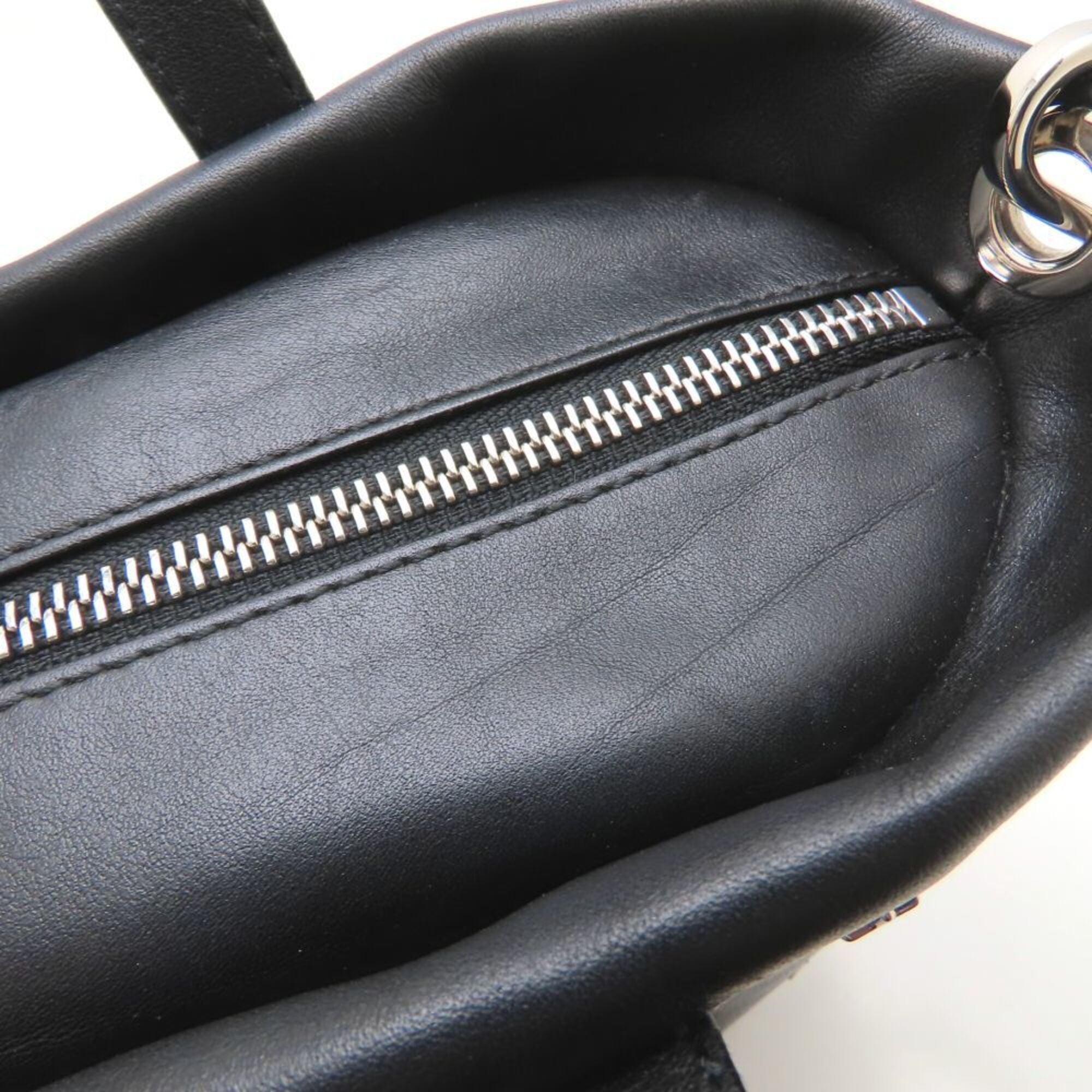 Jimmy Choo Black Leather Handbag (Pre-Owned)
