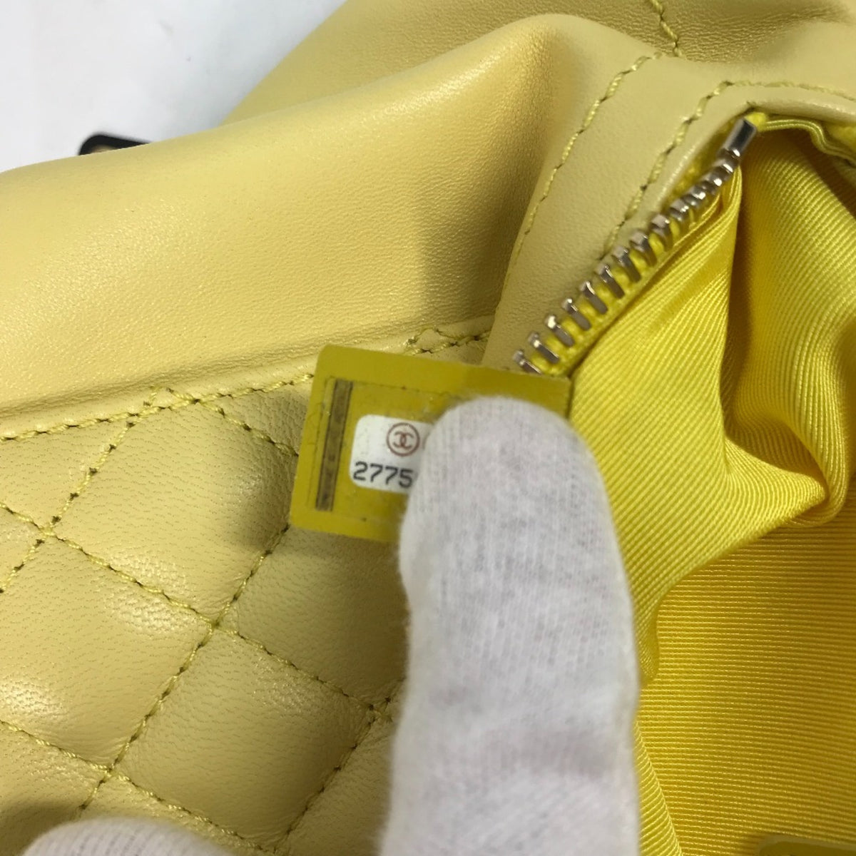 Chanel Yellow Leather Other (Pre-Owned)