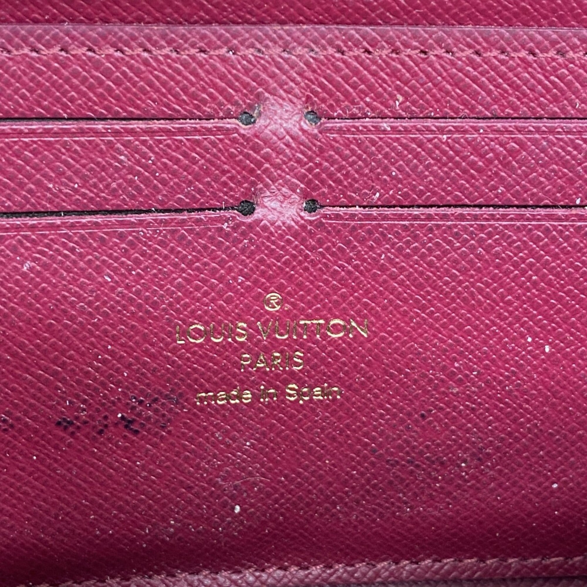 Louis Vuitton Fuchsia Long Wallet (Bi-Fold) (Pre-Owned)