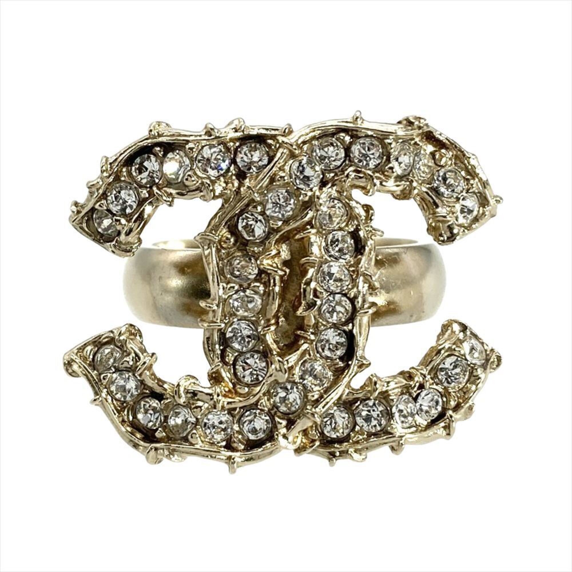 Chanel Metal Band Ring (Pre-Owned)