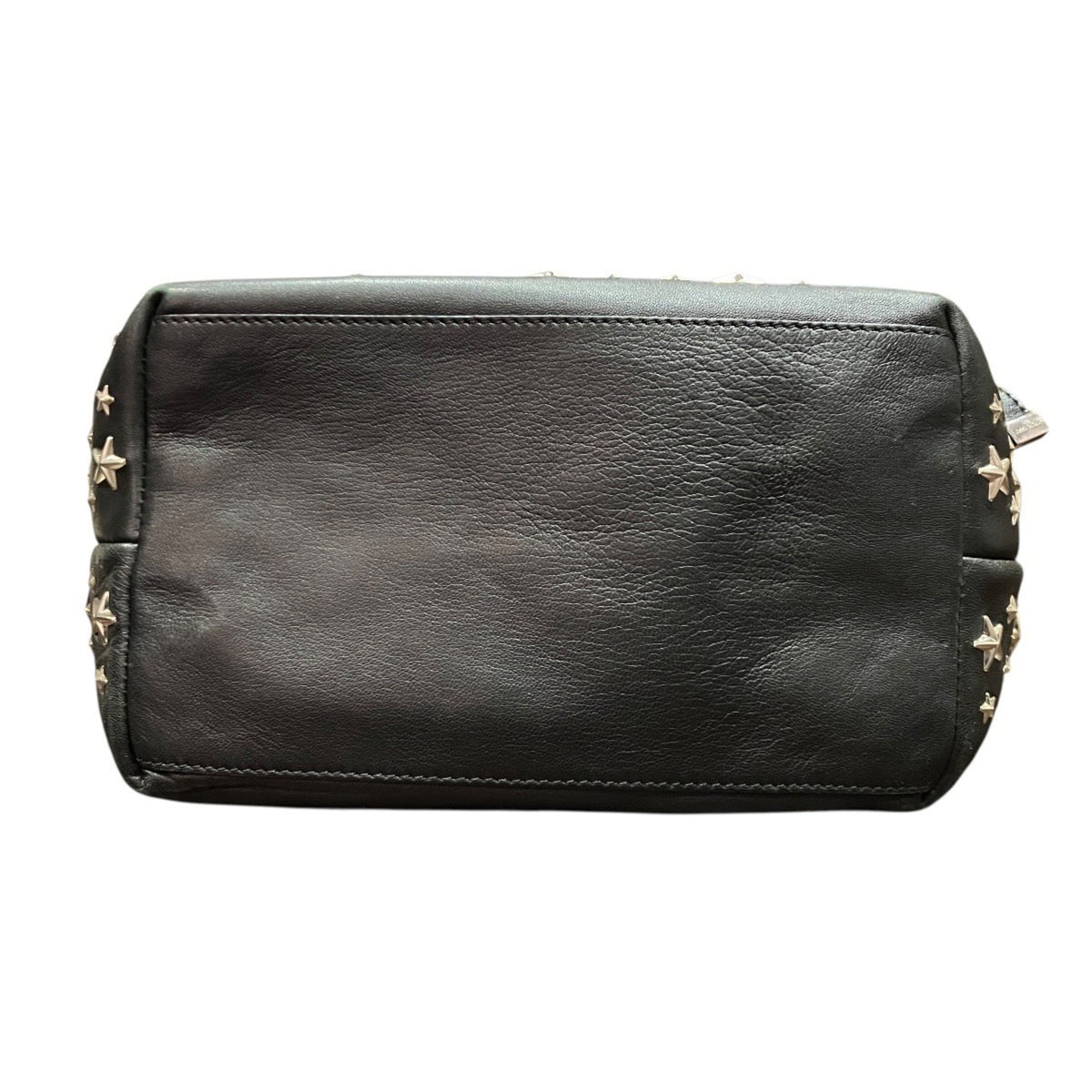 Jimmy Choo Black Leather Tote Bag (Pre-Owned)
