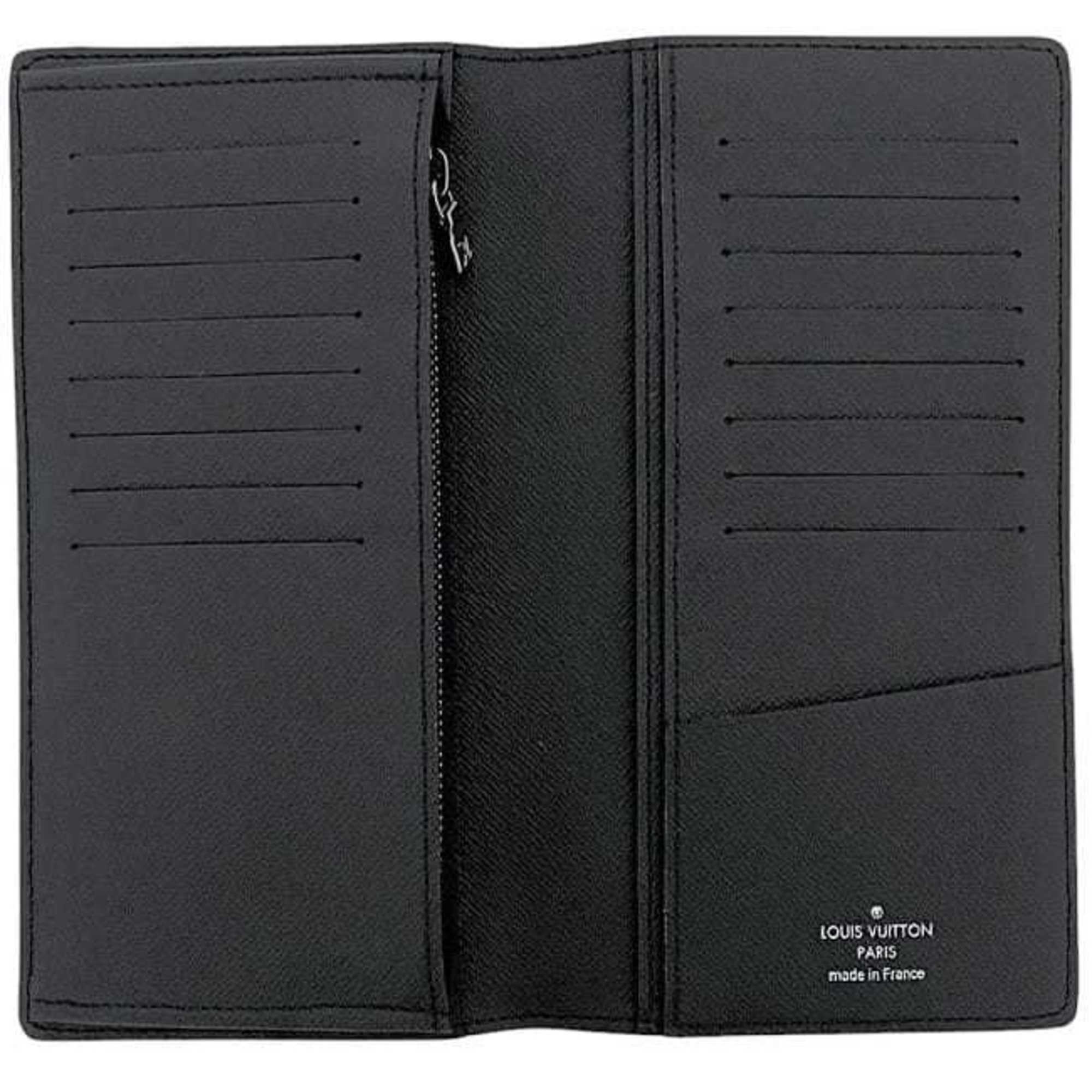 Louis Vuitton Black Monogram Eclipse Monogram Eclipse Long Wallet (Bi-Fold) (Pre-Owned)