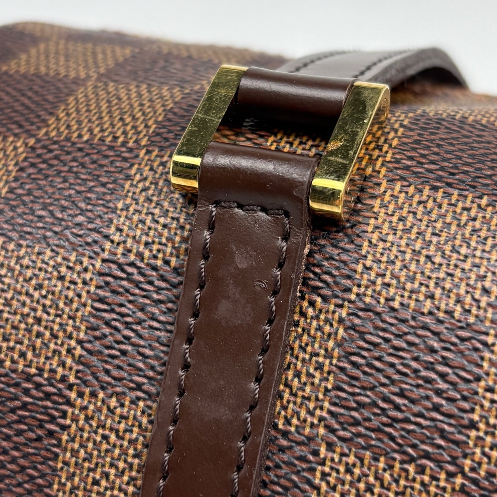 Louis Vuitton Brown Damier Canvas Damier Canvas Handbag (Pre-Owned)