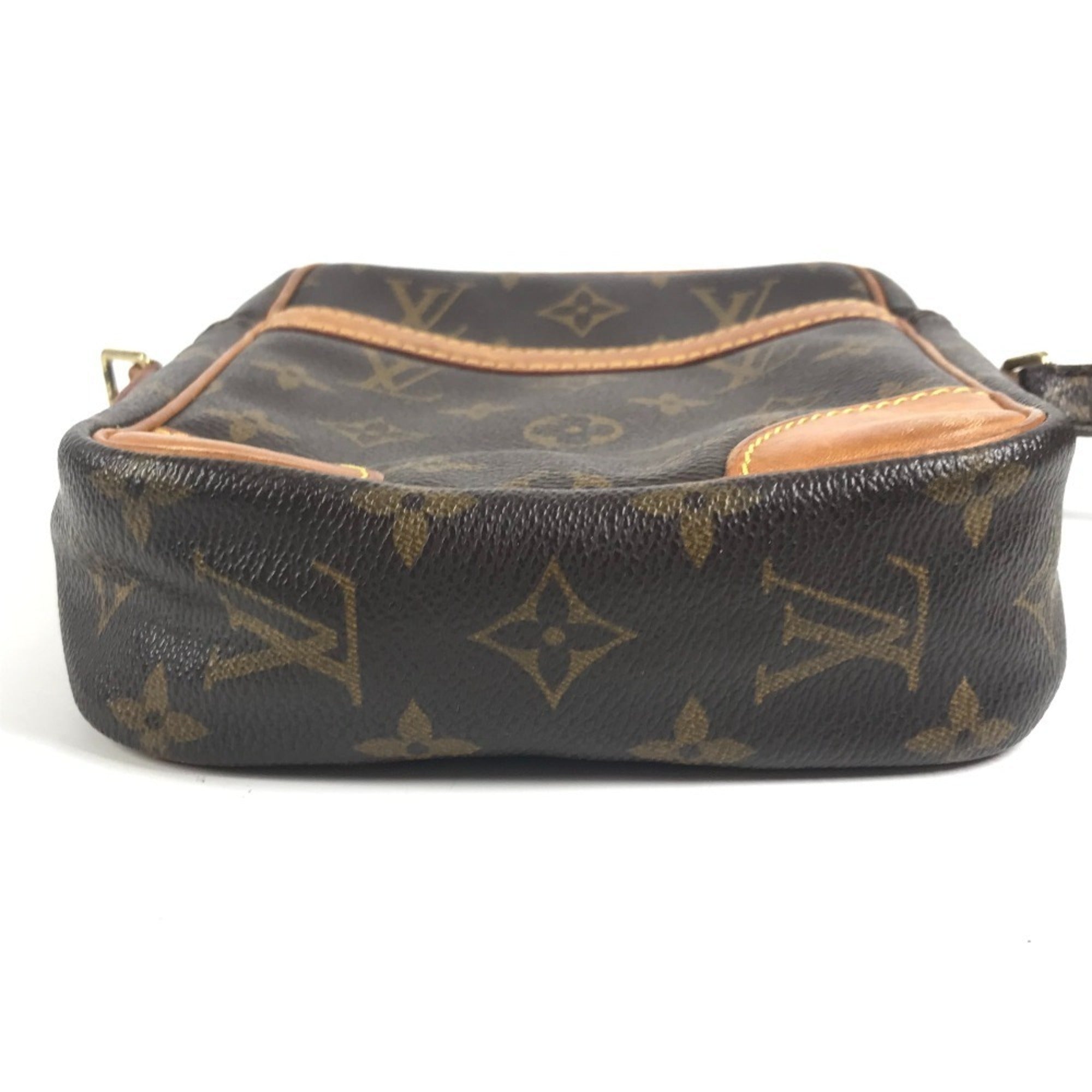Louis Vuitton Brown Monogram Canvas Pochette Shoulder Bag (Pre-Owned)
