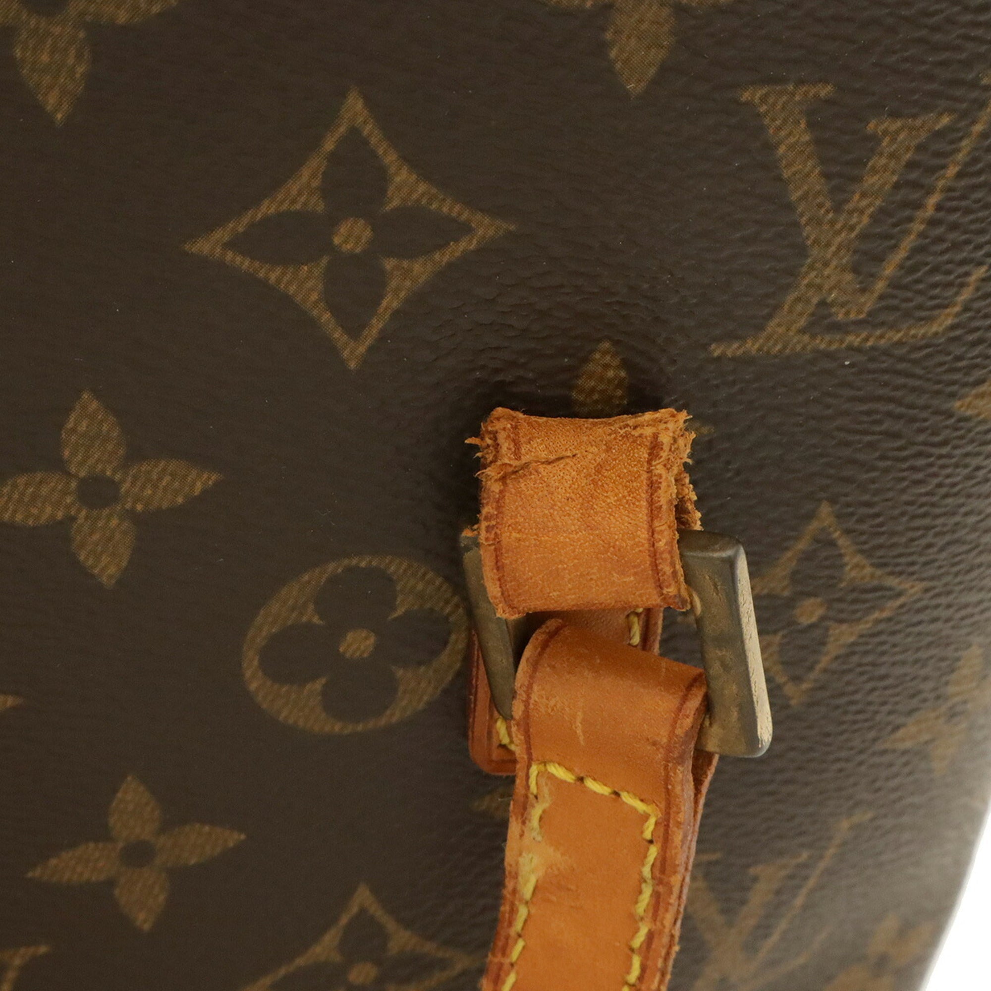 Louis Vuitton Brown Monogram Canvas Handbag Tote Bag (Pre-Owned)