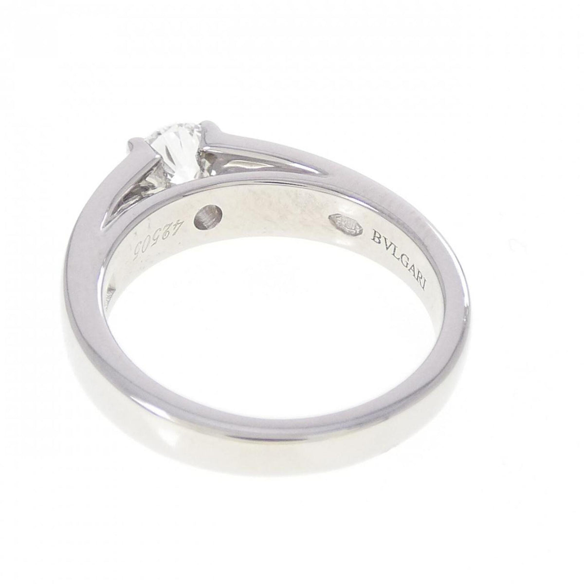 Bvlgari Platinum 950 Band Ring (Pre-Owned)