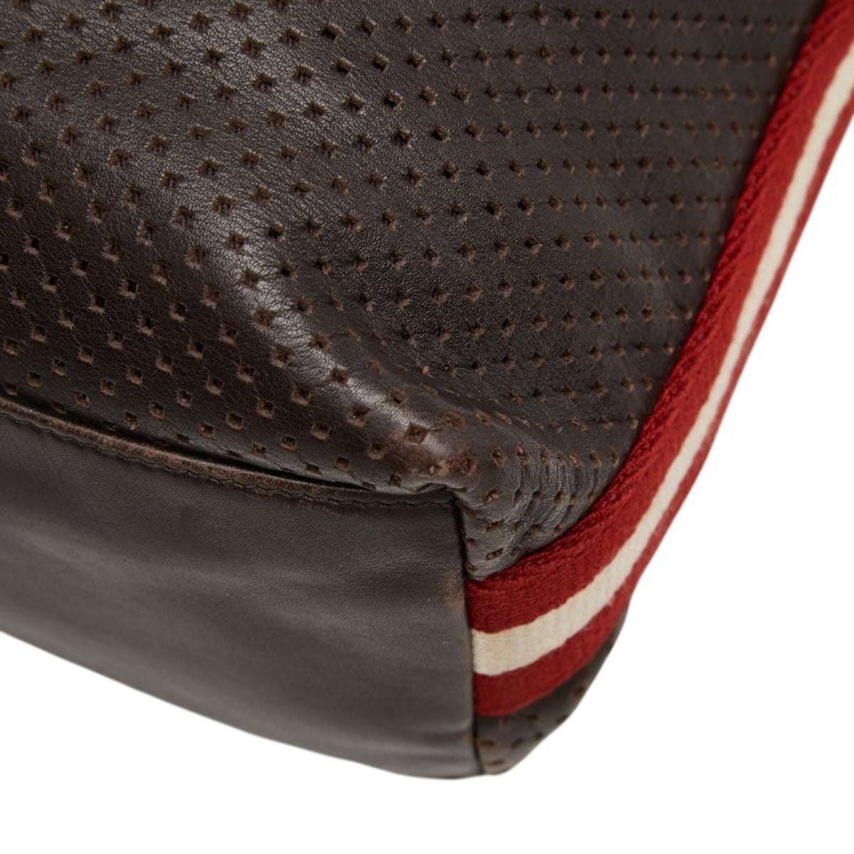 Bally Brown Leather Shoulder Bag (Pre-Owned)