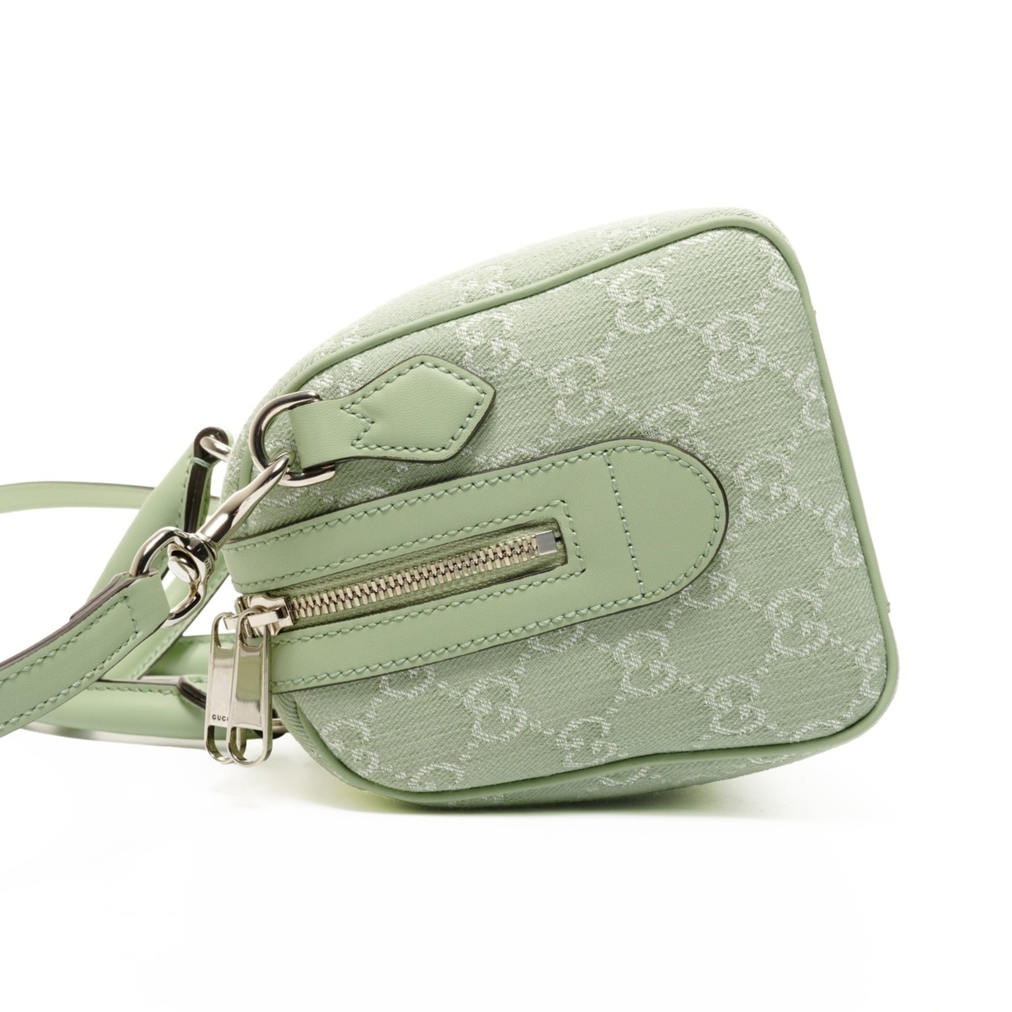 Gucci Green Boston Bag (Pre-Owned)