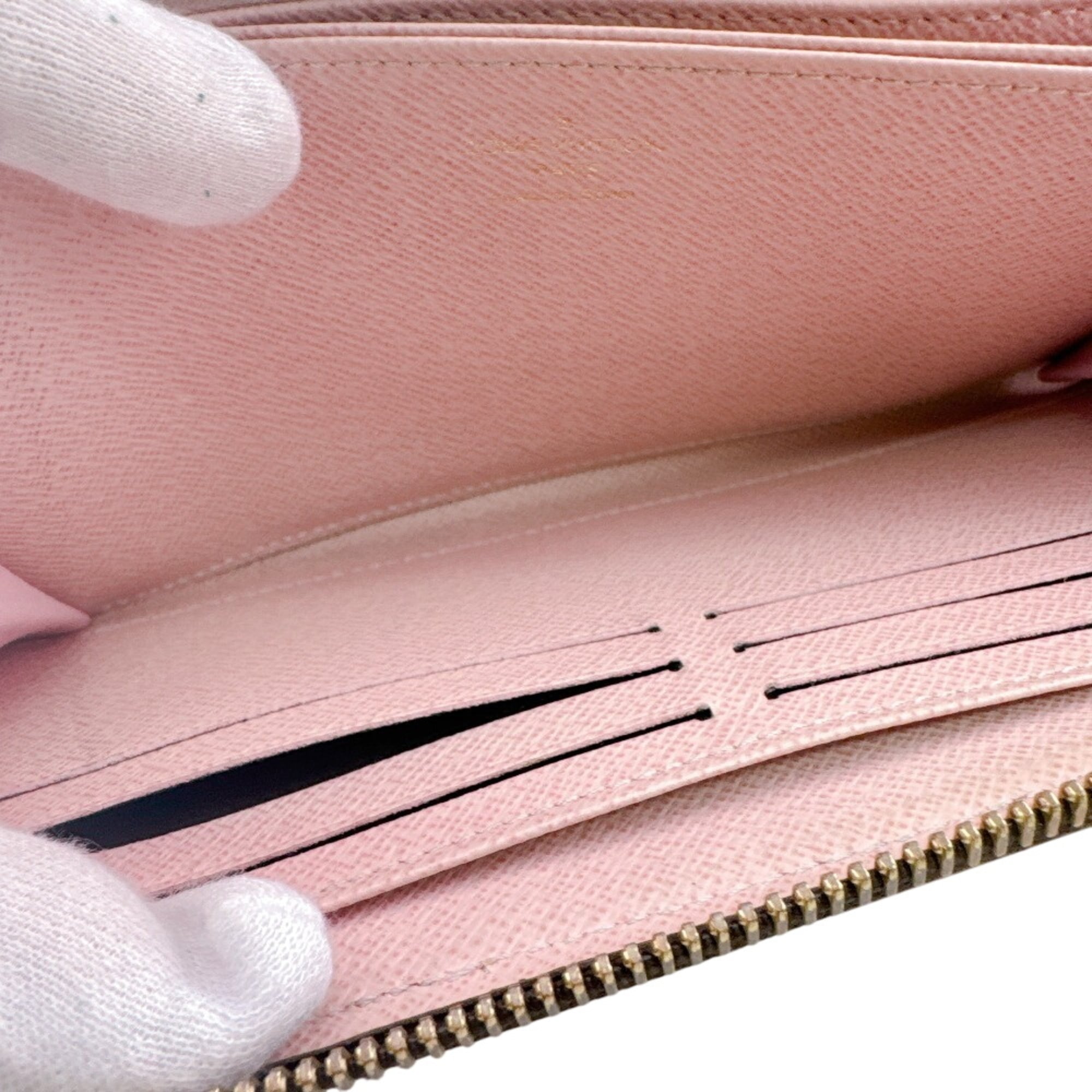 Louis Vuitton Brown Monogram Pink Monogram Long Wallet (Bi-Fold) (Pre-Owned)
