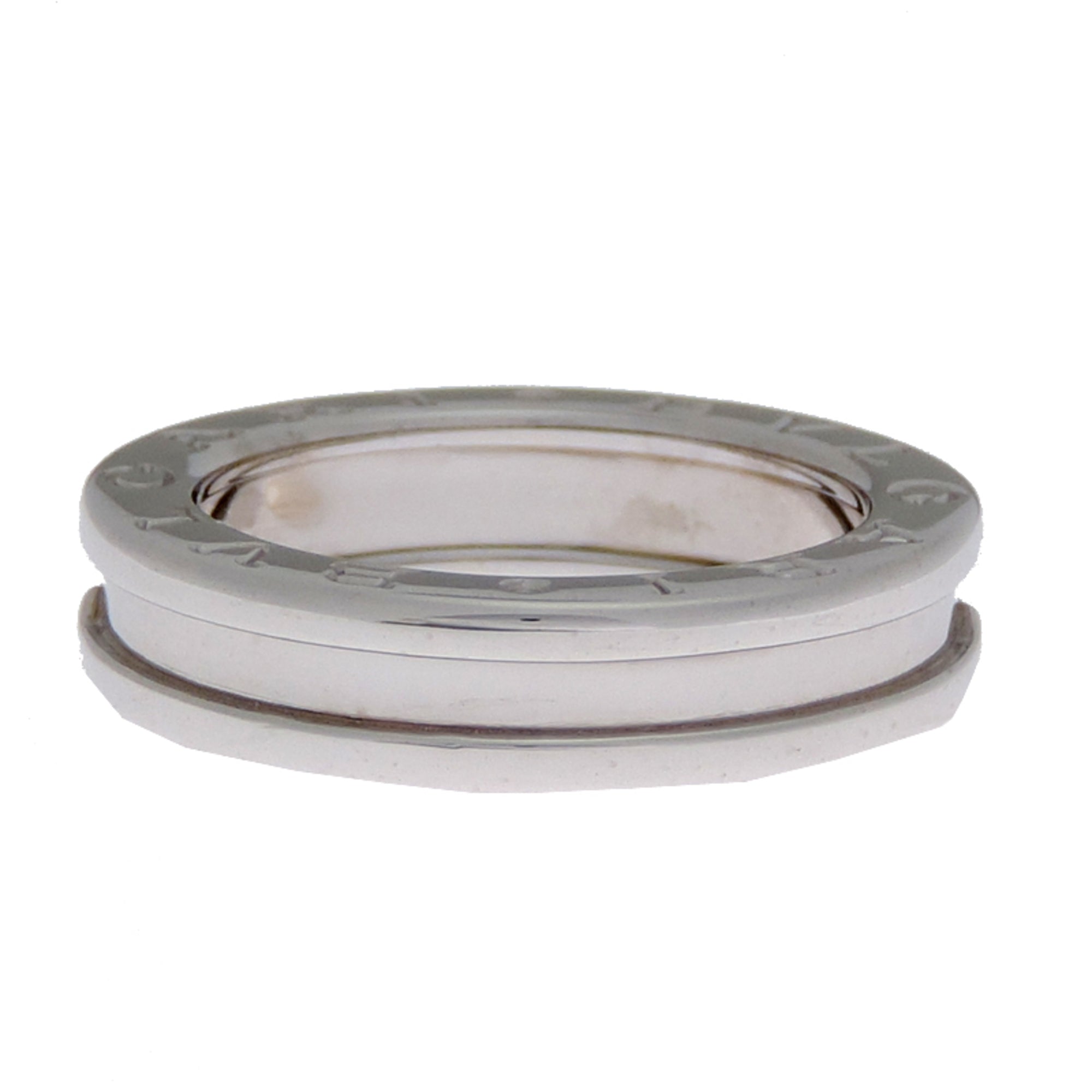 Bvlgari White Gold (18K) Band Ring (Pre-Owned)