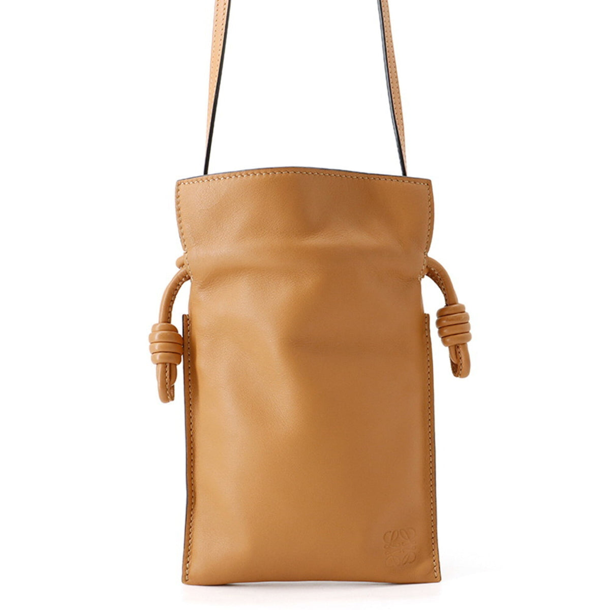 Loewe Camel Leather Shoulder Bag (Pre-Owned)