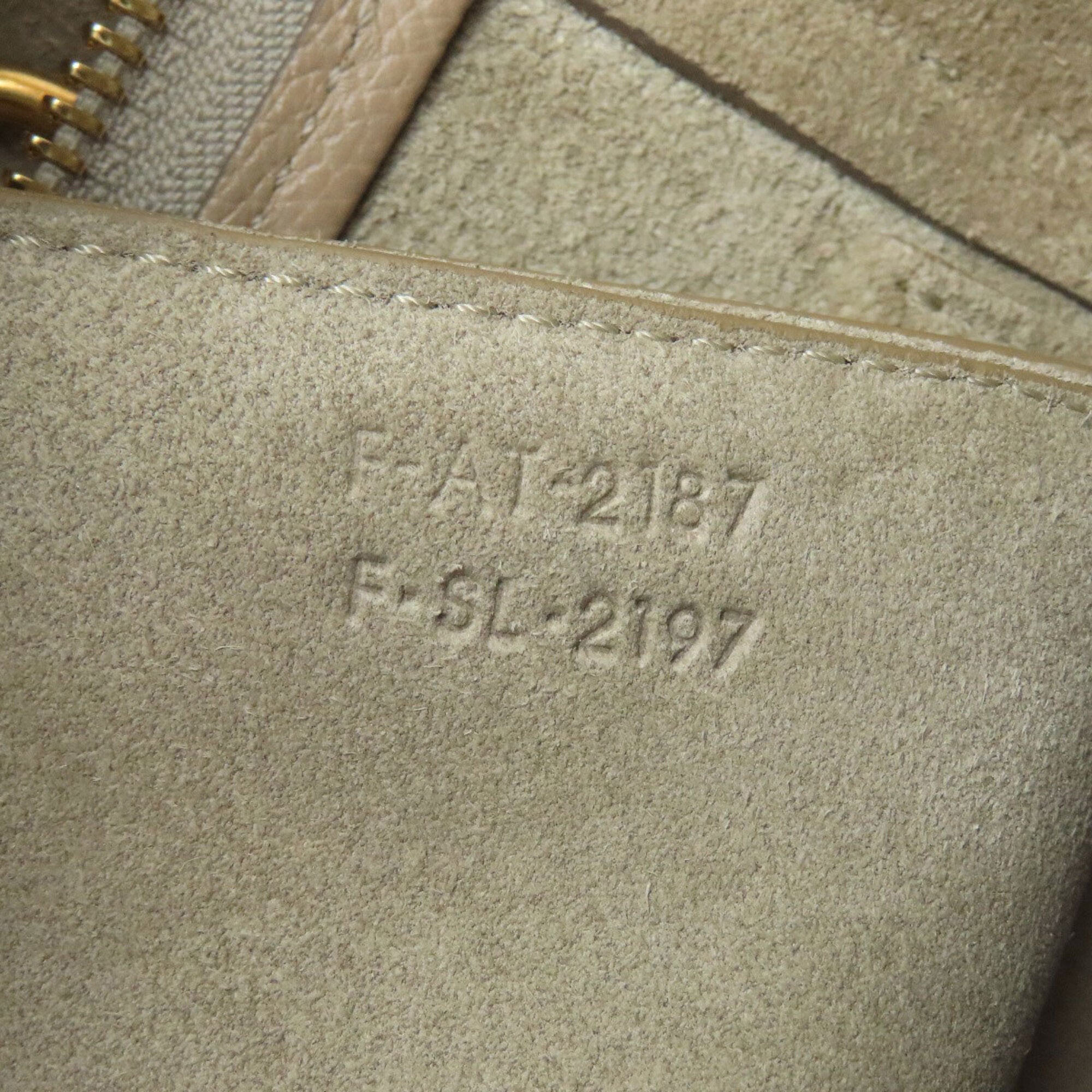 Celine Beige Leather Handbag (Pre-Owned)