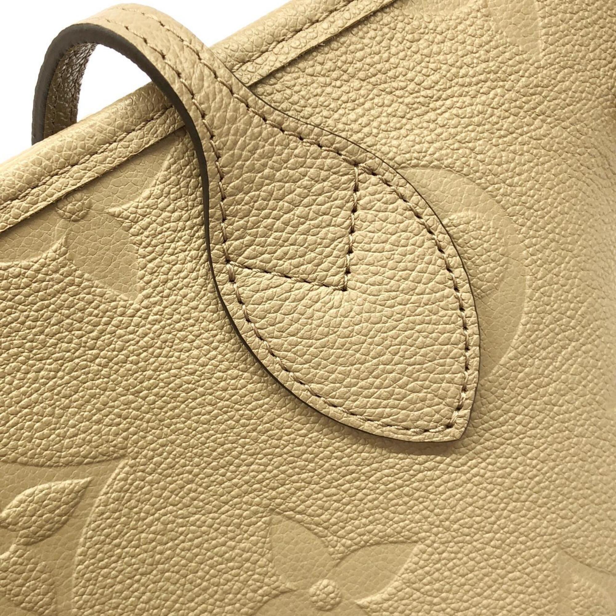 Louis Vuitton Tourterelle Leather Handbag (Pre-Owned)
