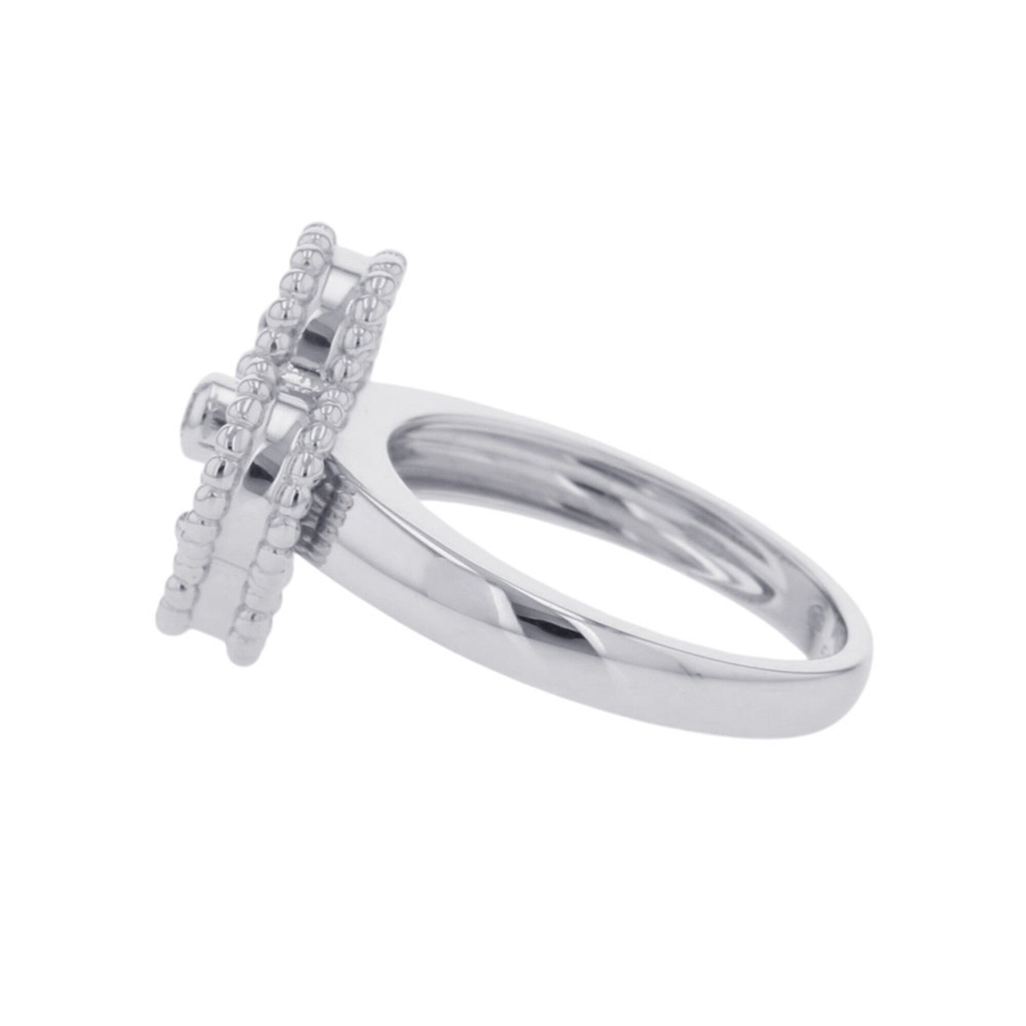 Van Cleef & Arpels Alhambra White Gold (18K) Band Ring (Pre-Owned)