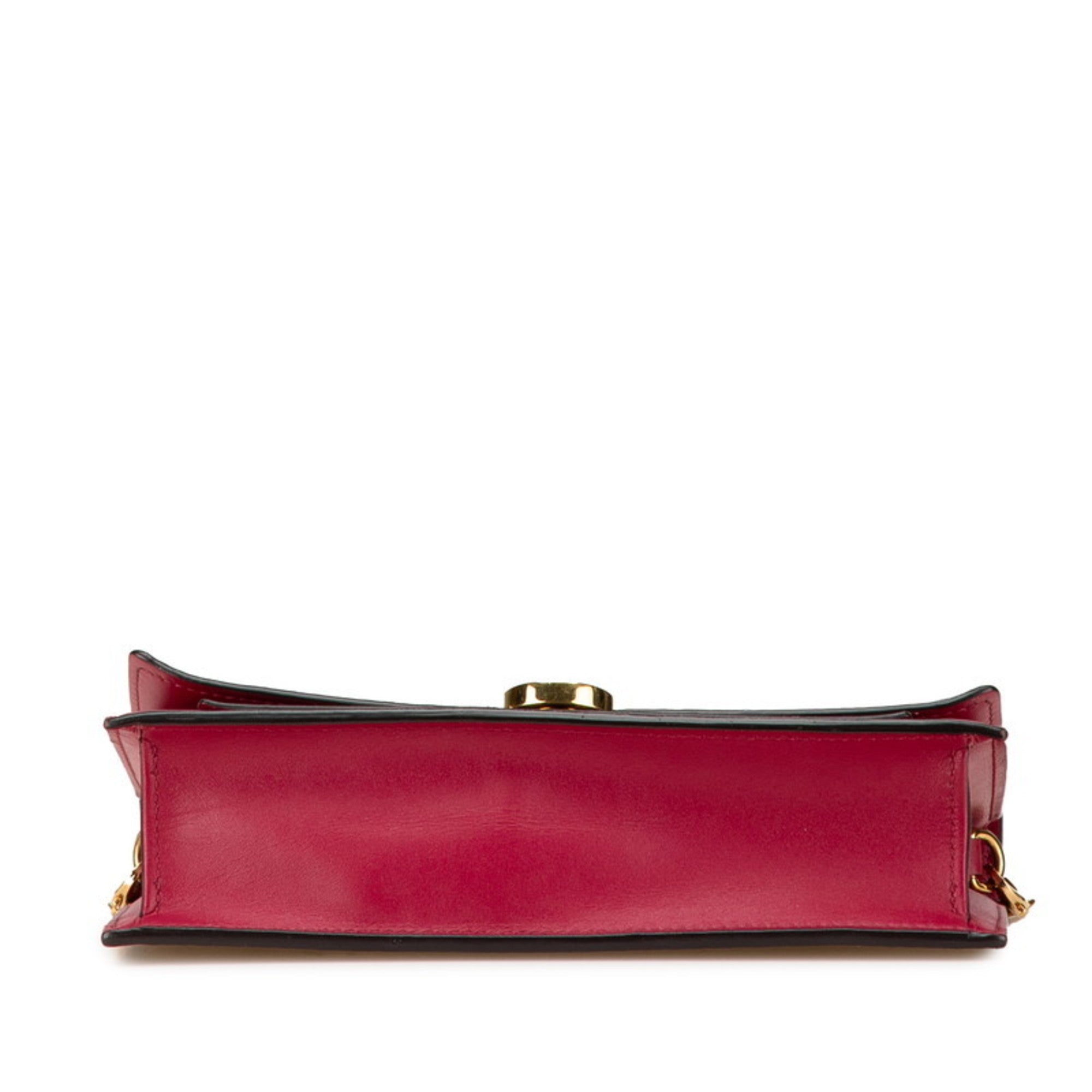 Louis Vuitton Monogram Brown Fuchsia Monogram Monogram Shoulder Bag (Pre-Owned)