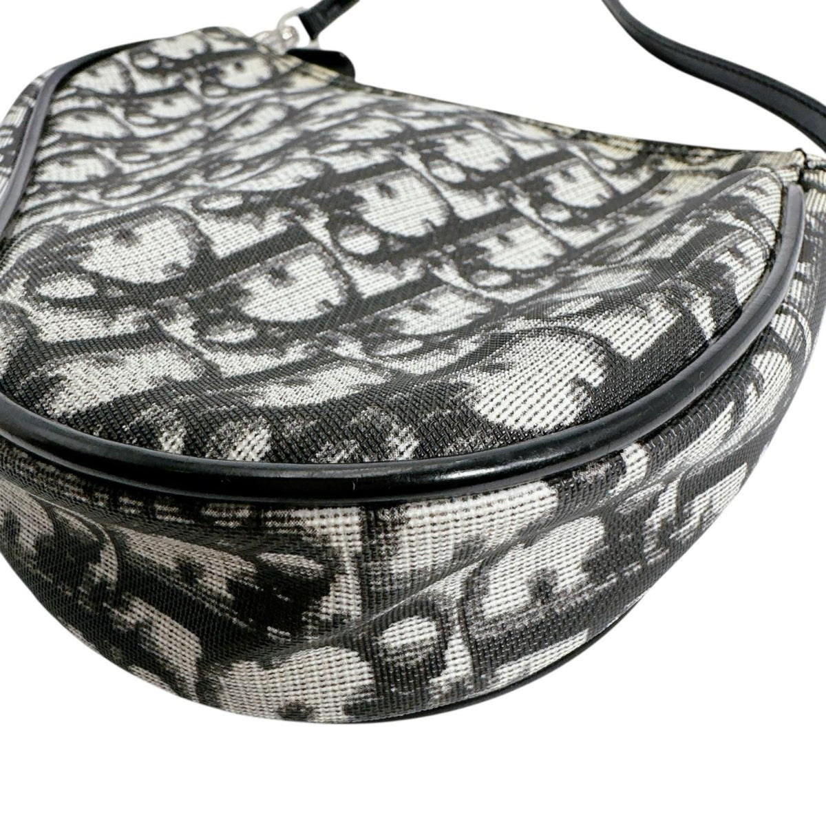 Christian Dior Black Pvc Handbag Pouch (Pre-Owned)