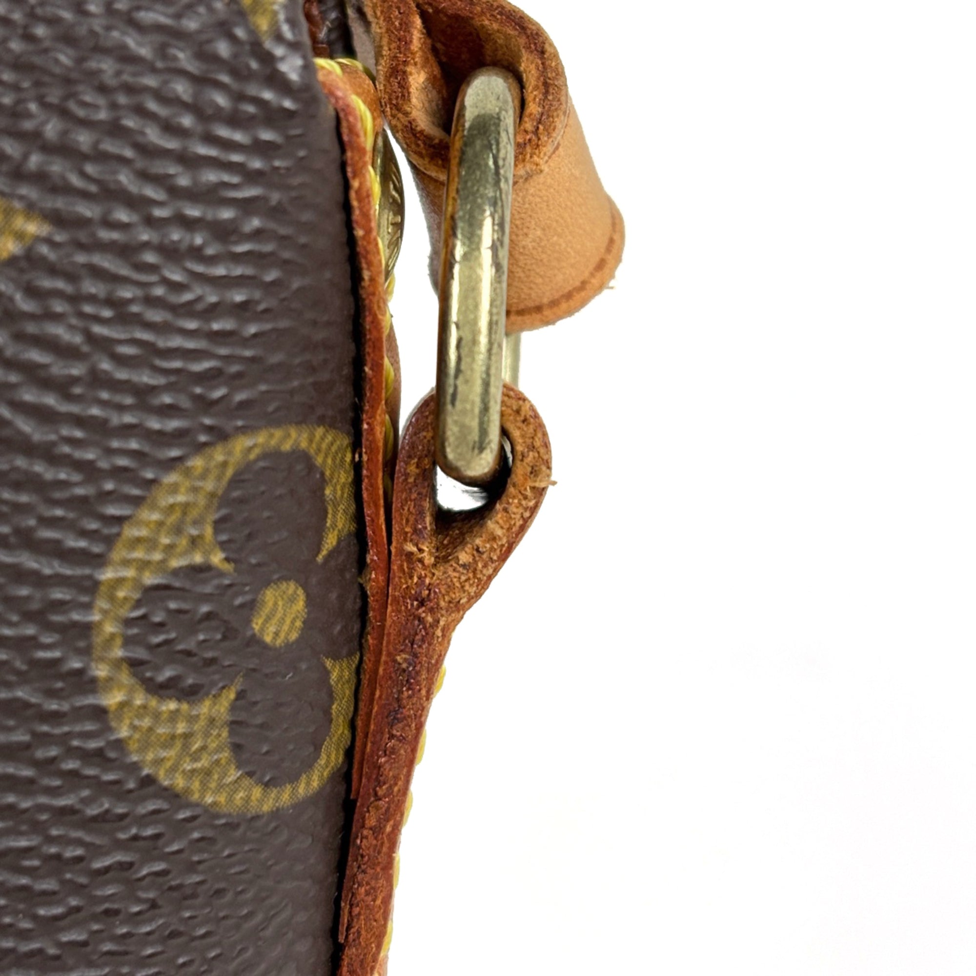 Louis Vuitton Brown Monogram Shoulder Bag (Pre-Owned)