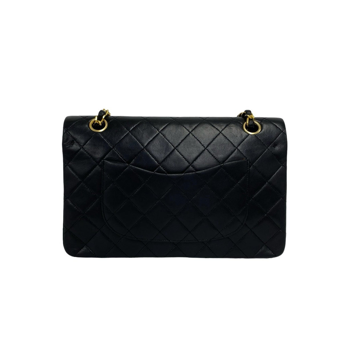 Chanel Black Leather Shoulder Bag (Pre-Owned)