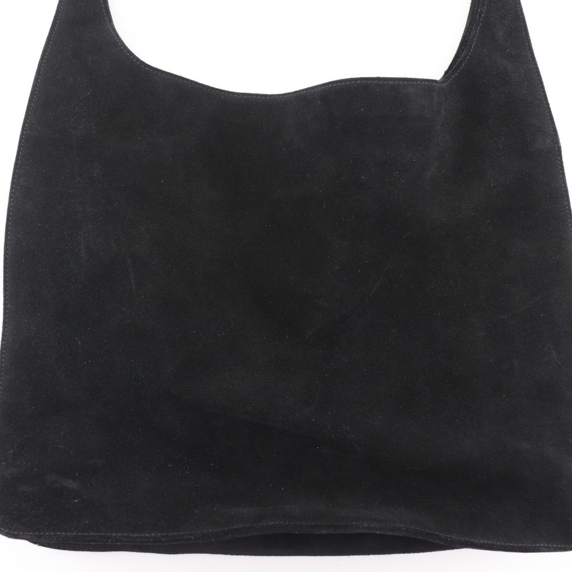 Gucci Black Suede Shoulder Bag (Pre-Owned)