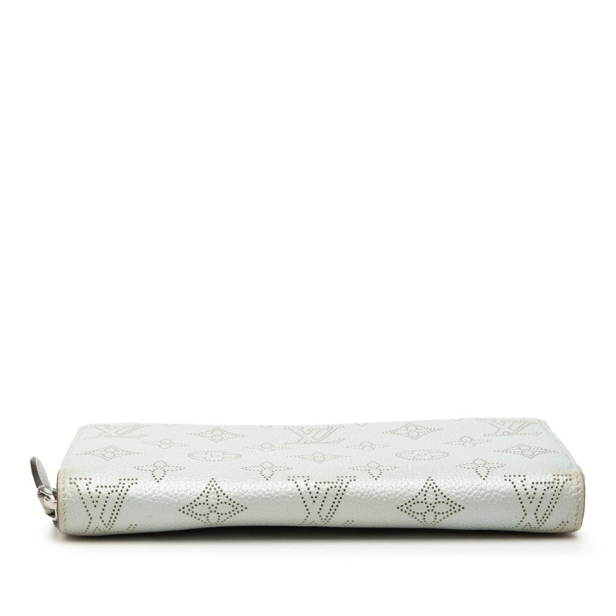 Louis Vuitton Light Blue Pvc Leather Long Wallet (Bi-Fold) (Pre-Owned)