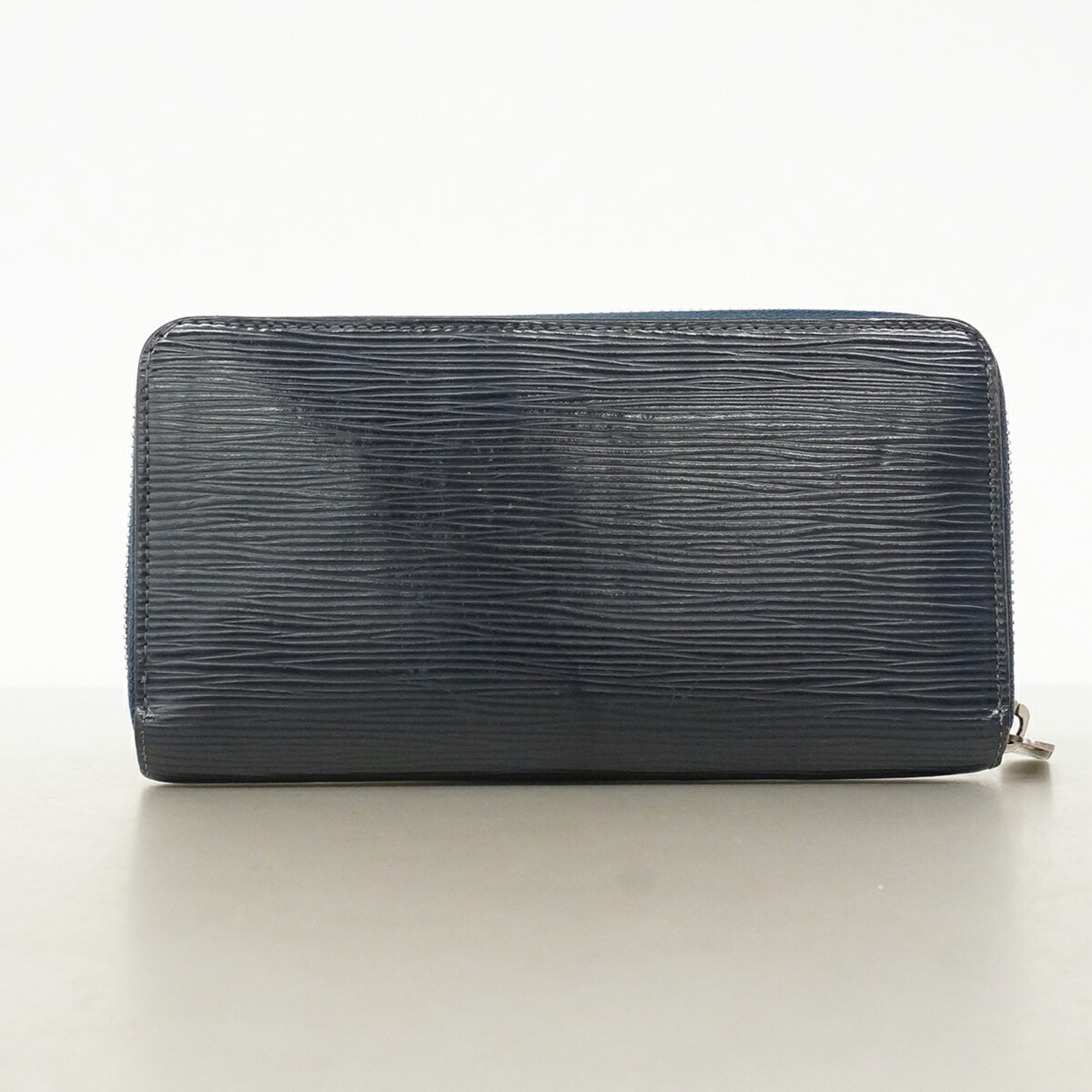 Louis Vuitton Navy Long Wallet (Bi-Fold) (Pre-Owned)