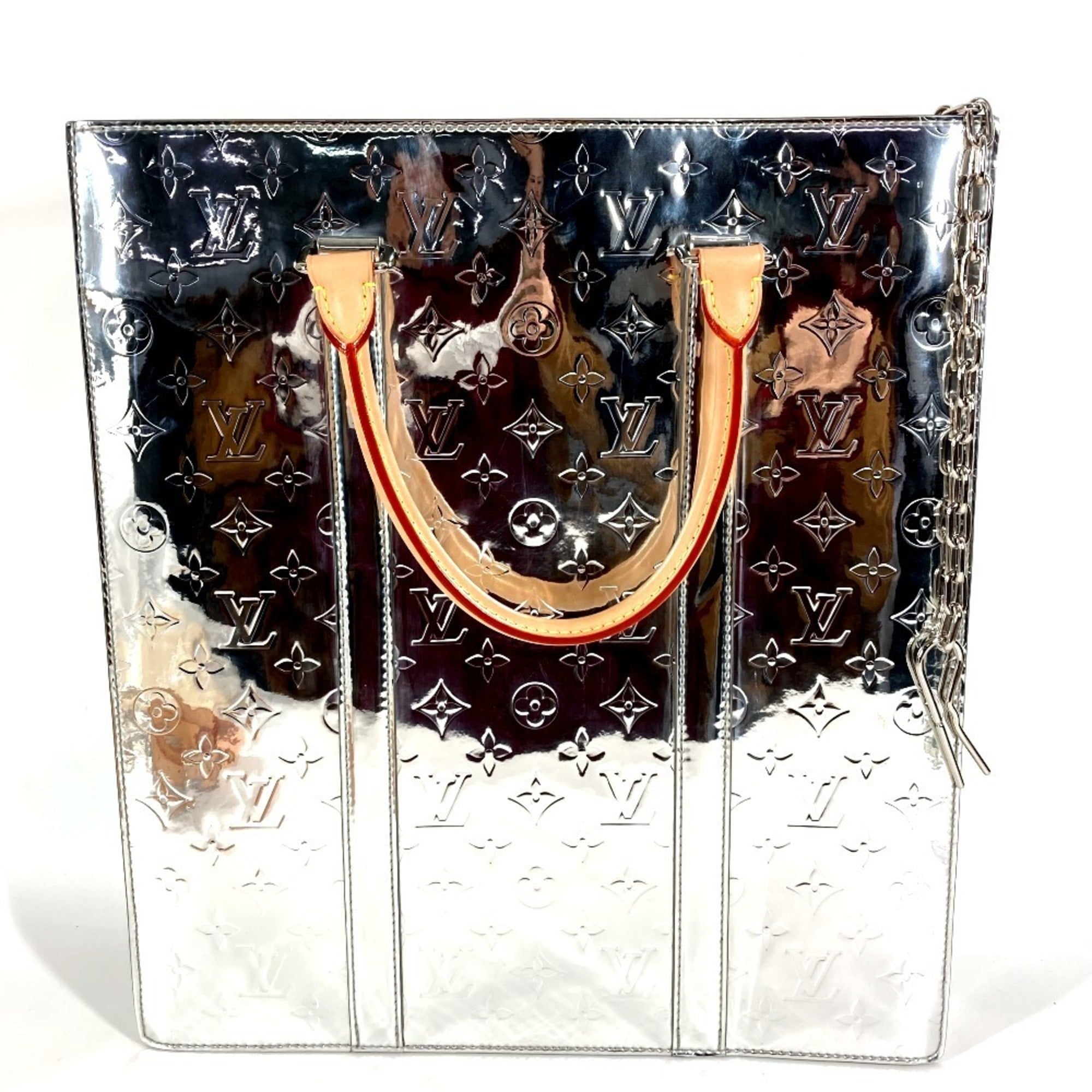 Louis Vuitton Monogram Leather Handbag Shoulder Bag Tote Bag (Pre-Owned)