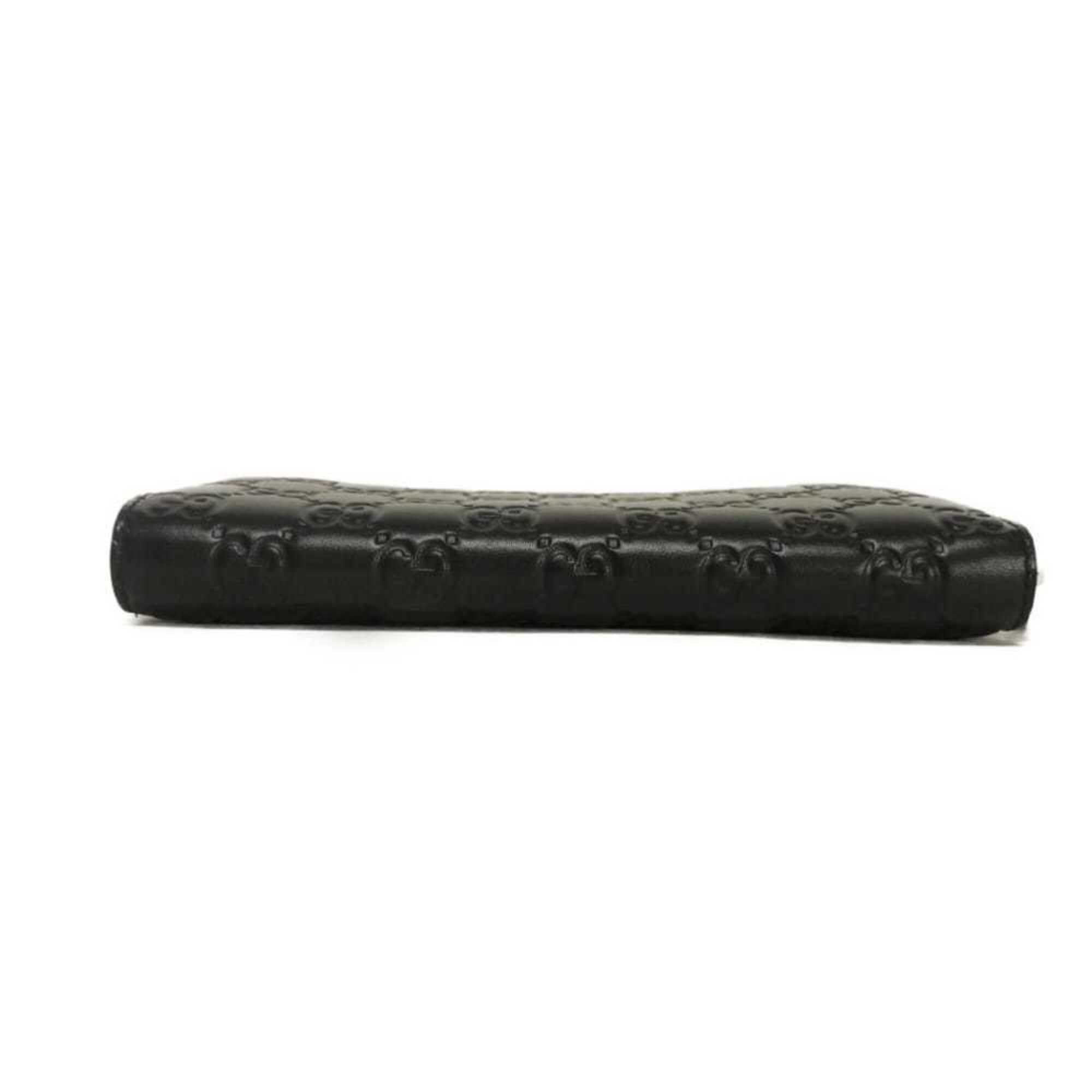 Gucci Black Long Wallet (Bi-Fold) (Pre-Owned)